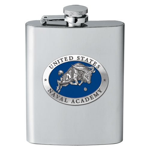 United States Naval Academy Goat Flask - Sports Gifts, Sports Memorabilia, Sports Collectibles, Fan Shop