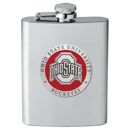 Ohio State University Flask - Sports Gifts, Sports Memorabilia, Sports Collectibles, Fan Shop