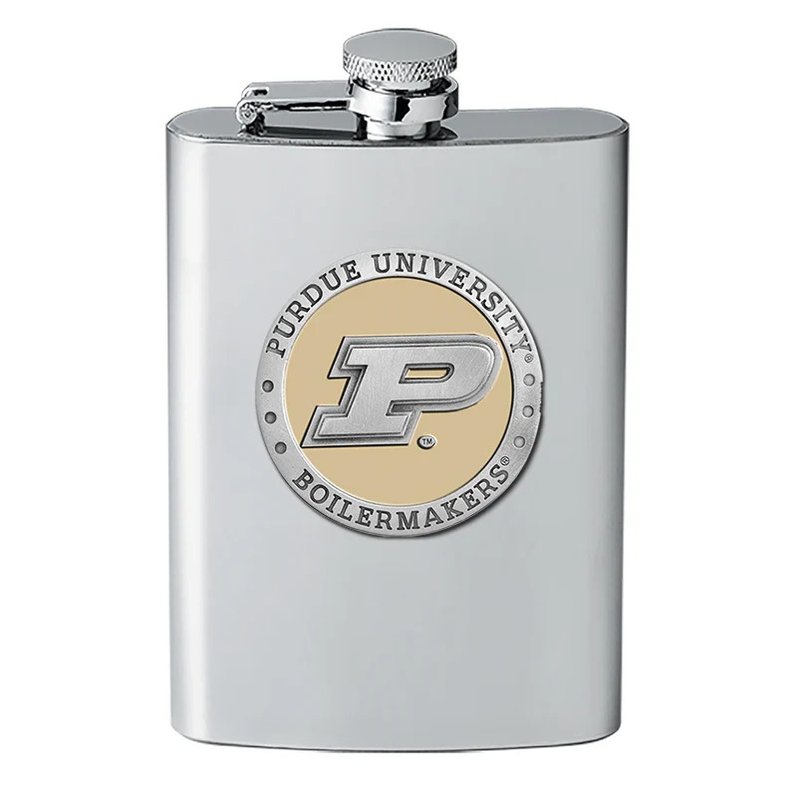 Purdue University Flask - Sports Gifts, Sports Memorabilia, Sports Collectibles, Fan Shop