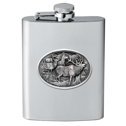 Elk Flask - Sports Collectibles, Sports Memorabilia, Sports Fan Shop, Sports Gifts