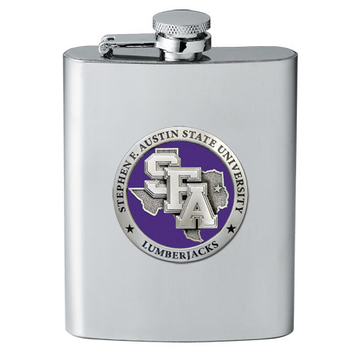 Stephen F. Austin State University Flask - Sports Collectibles, Sports Memorabilia, Sports Fan Shop, Sports Gifts