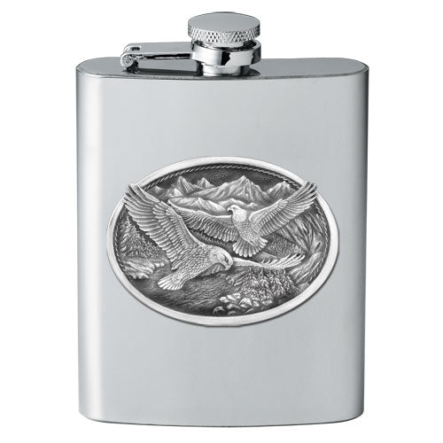Eagles Soaring High Flask - Sports Collectibles, Sports Memorabilia, Sports Fan Shop, Sports Gifts