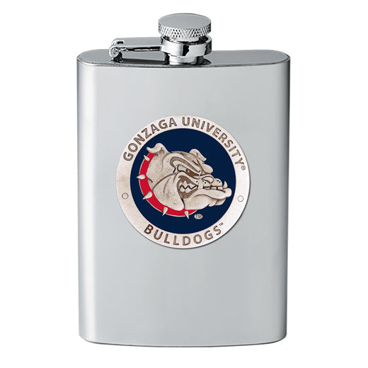 Gonzaga University Flask - Sports Collectibles, Sports Memorabilia, Sports Fan Shop, Sports Gifts