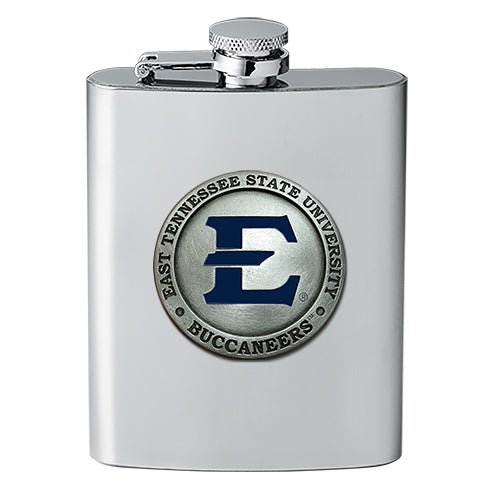 East Tennessee State University Flask - Sports Gifts, Sports Memorabilia, Sports Collectibles, Fan Shop