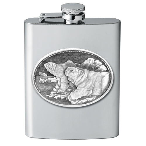 Polar Bear Flask - Sports Collectibles, Sports Memorabilia, Sports Fan Shop, Sports Gifts