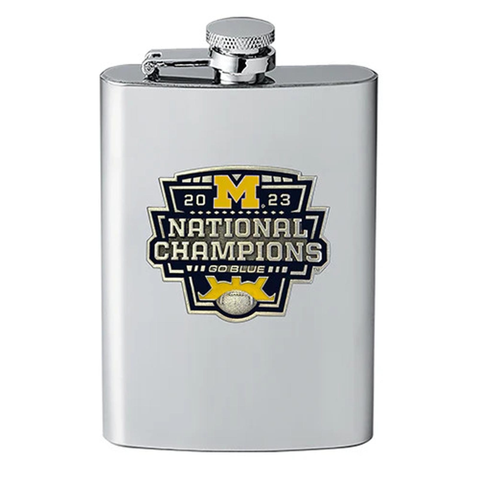 2023 Michigan Football Championship Flask - Sports Gifts, Sports Memorabilia, Sports Collectibles, Fan Shop