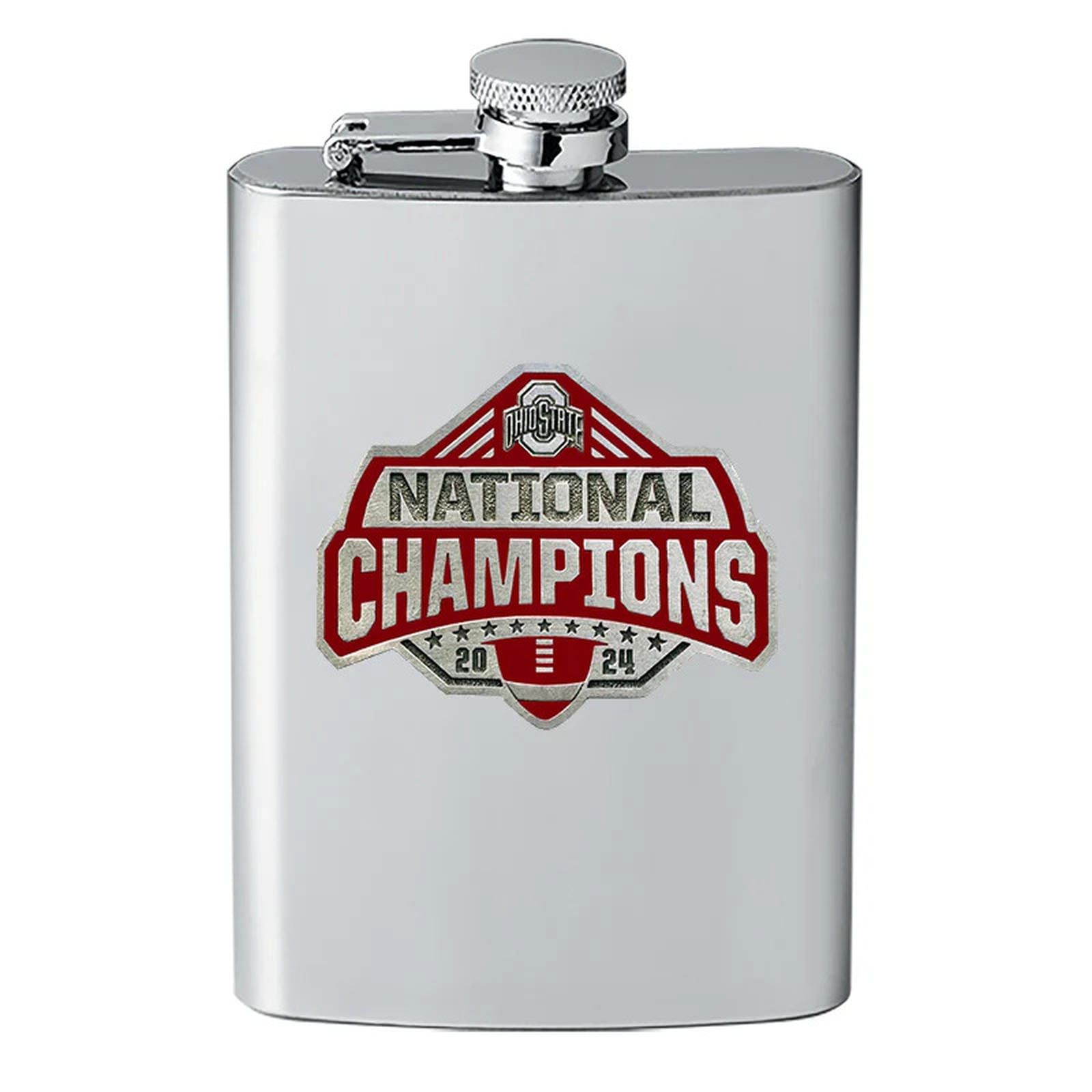2024-25 Ohio State Football Championship Flask - Sports Gifts, Sports Memorabilia, Sports Collectibles, Fan Shop