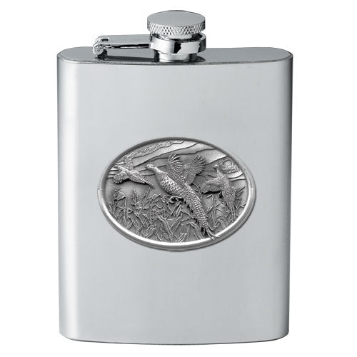 Pheasant Flask - Sports Collectibles, Sports Memorabilia, Sports Fan Shop, Sports Gifts