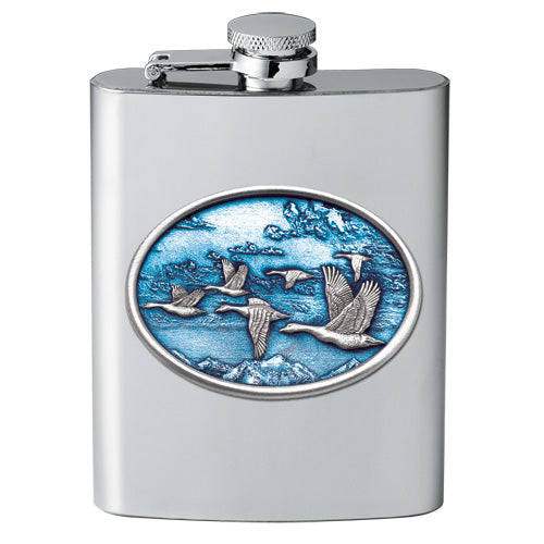 Canadian Goose FLask - Sports Collectibles, Sports Memorabilia, Sports Fan Shop, Sports Gifts