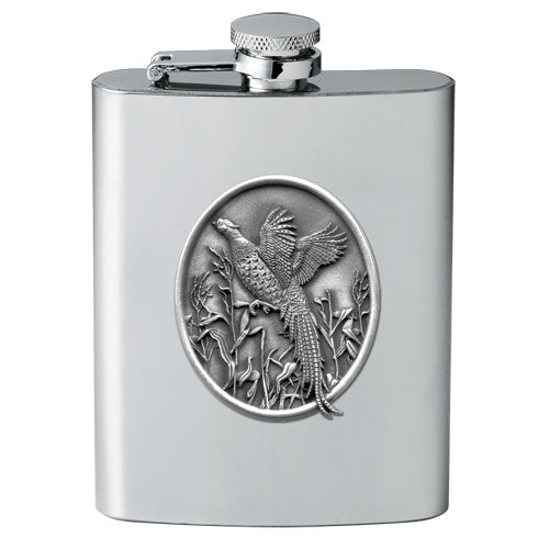 Pheasant Flask - Sports Collectibles, Sports Memorabilia, Sports Fan Shop, Sports Gifts