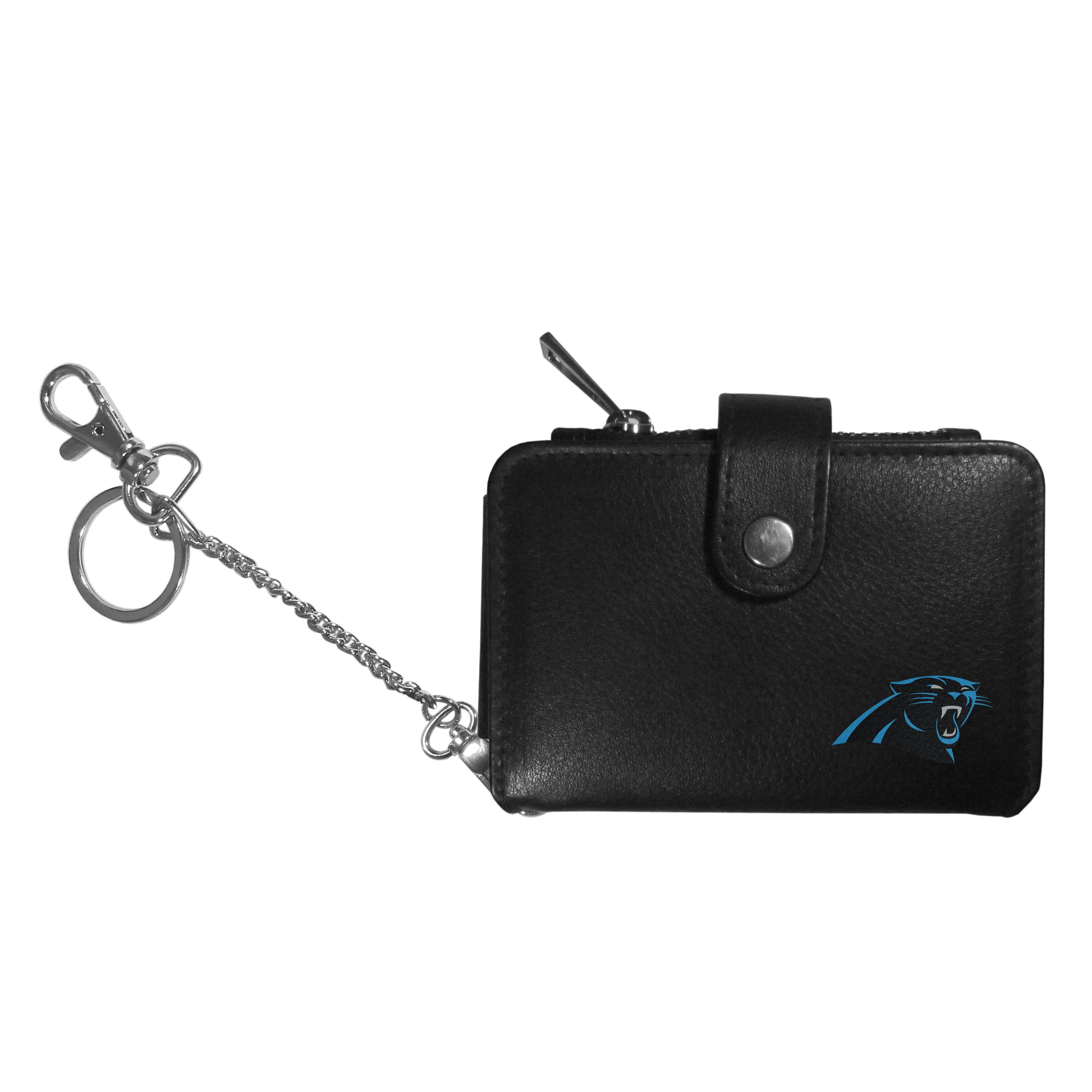 Carolina Panthers Women's Leather Weekender Wallet