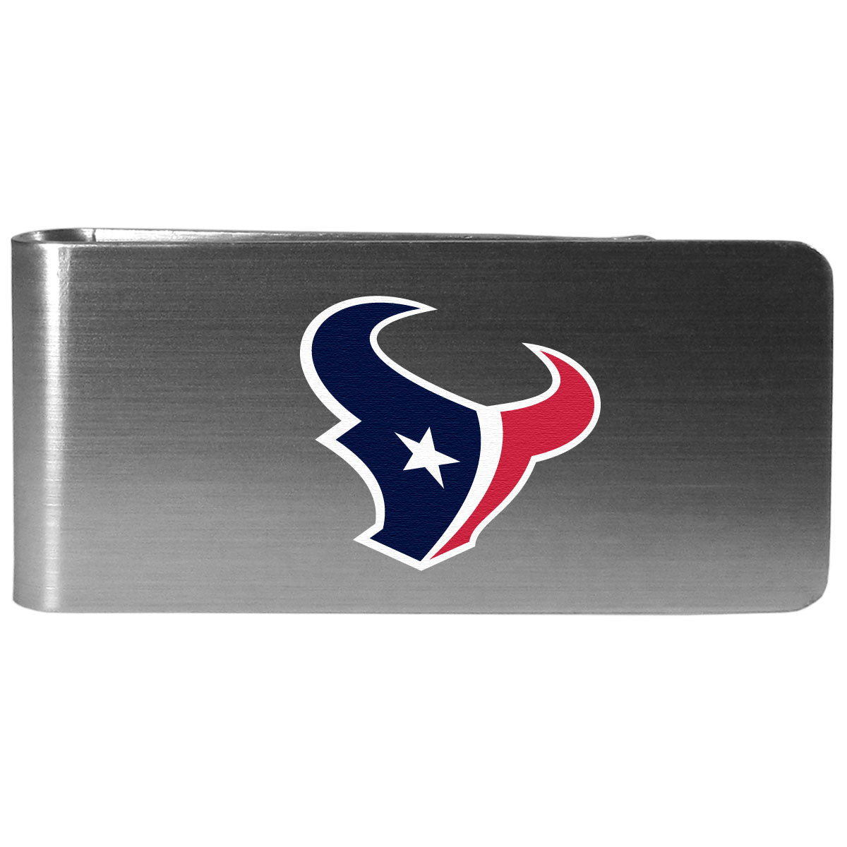 Houston Texans Steel Money Clip, Logo