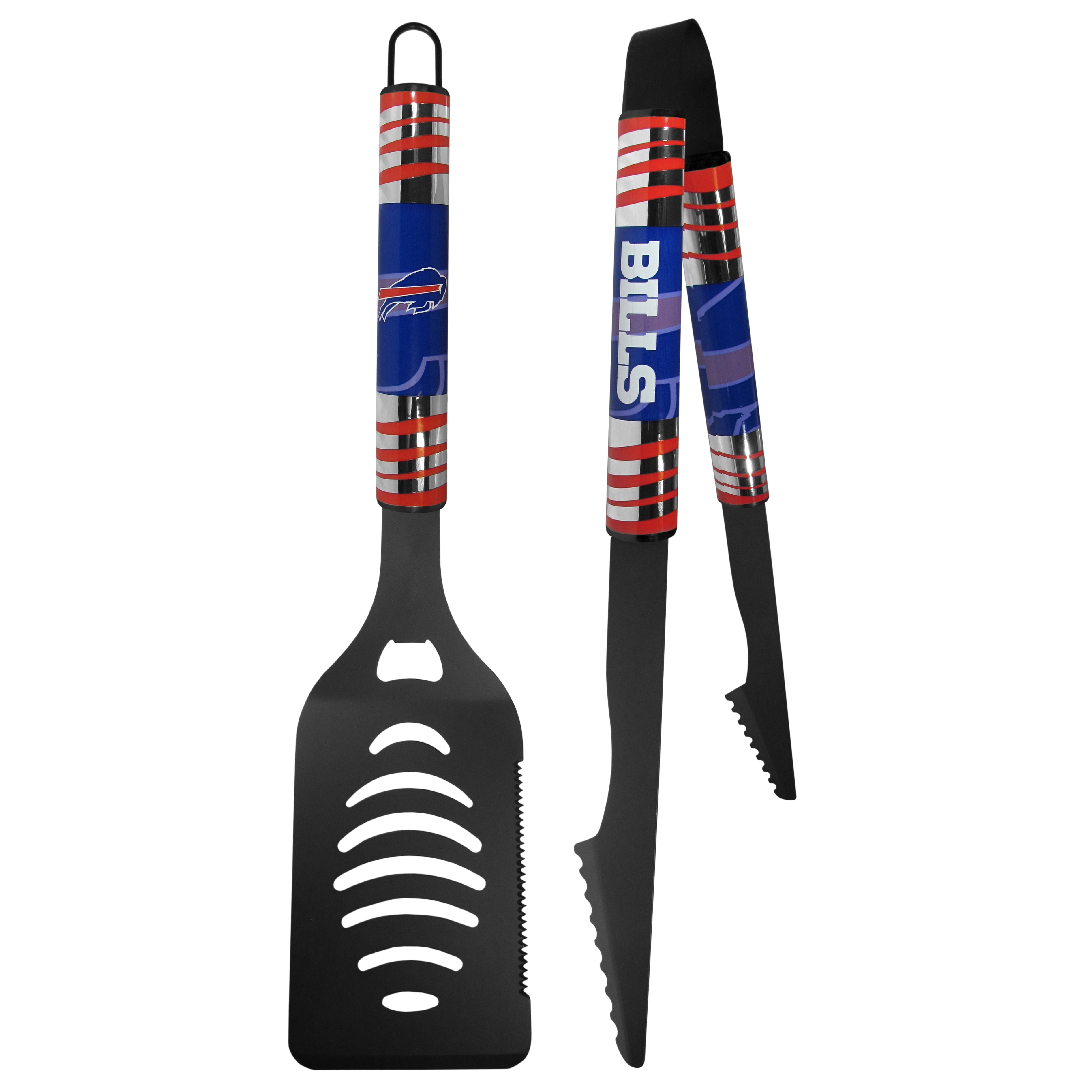 Buffalo Bills 2 pc Black Tailgate BBQ Set