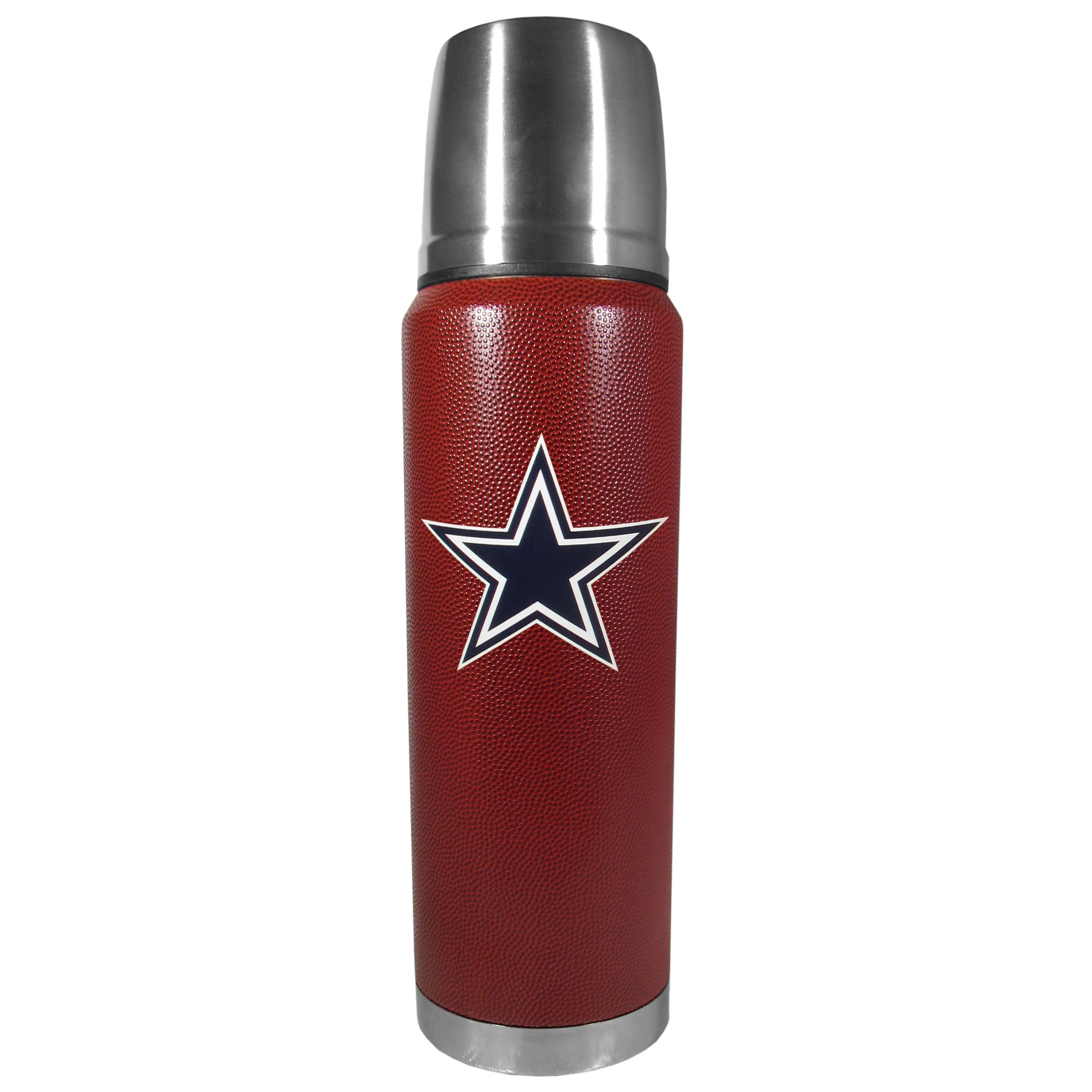 Dallas Cowboys Football Texture Thermos