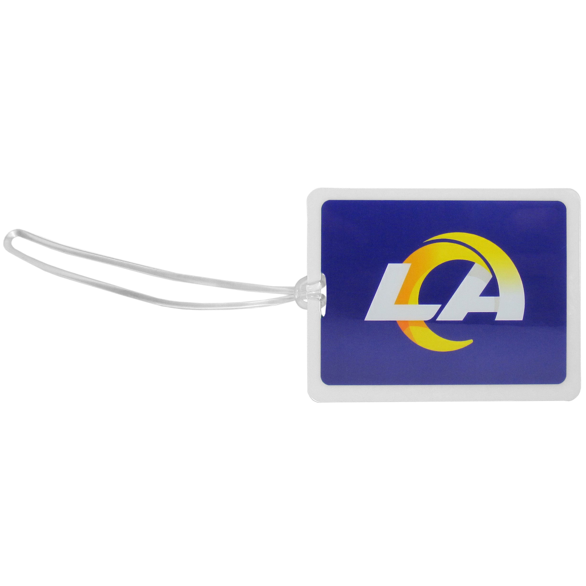 Los Angeles Rams Vinyl Luggage Tag