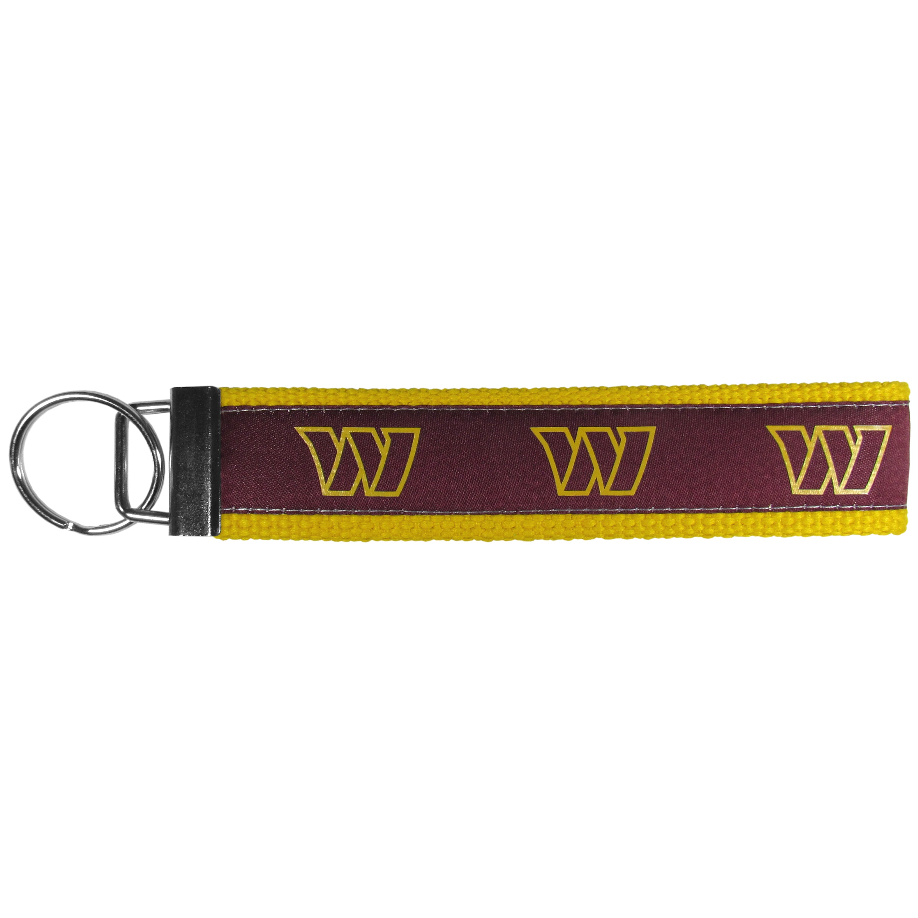 Washington Commanders Woven Wristlet Key Chain - Sports Collectibles, Sports Memorabilia, Sports Fan Shop, Sports Gifts