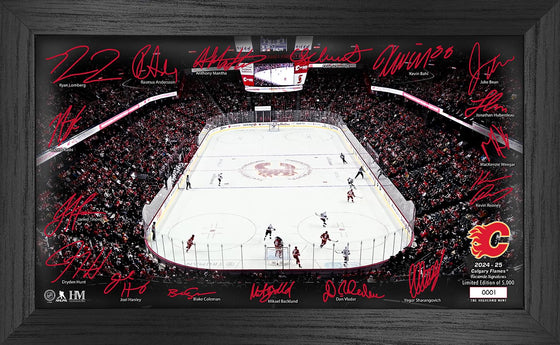 Calgary Flames 2024-25 Signature Rink - Sports Collectibles, Sports Memorabilia, Sports Fan Shop, Sports Gifts