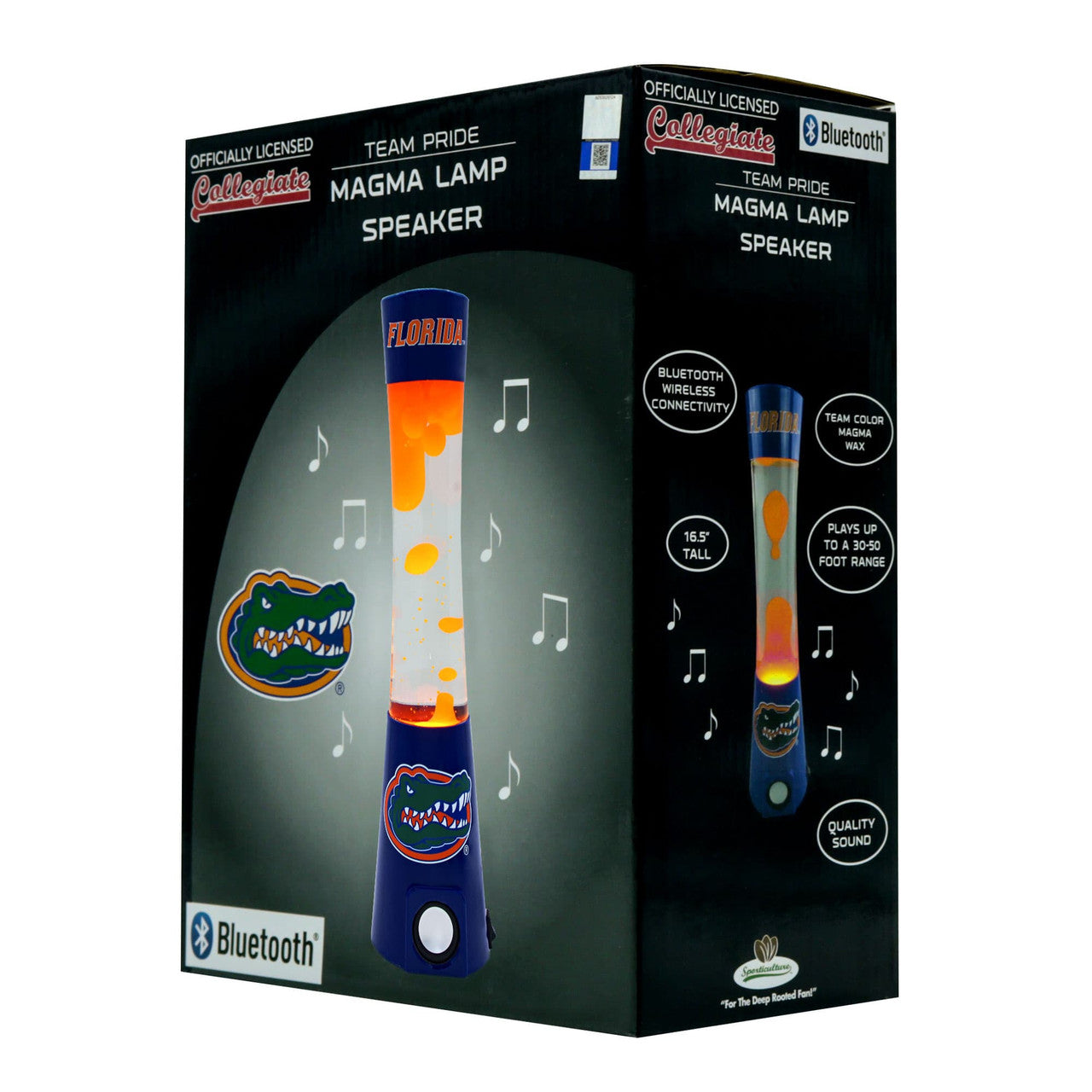 Florida Gators Magma Lamp - Bluetooth Speaker - Sports Collectibles, Sports Memorabilia, Sports Fan Shop, Sports Gifts