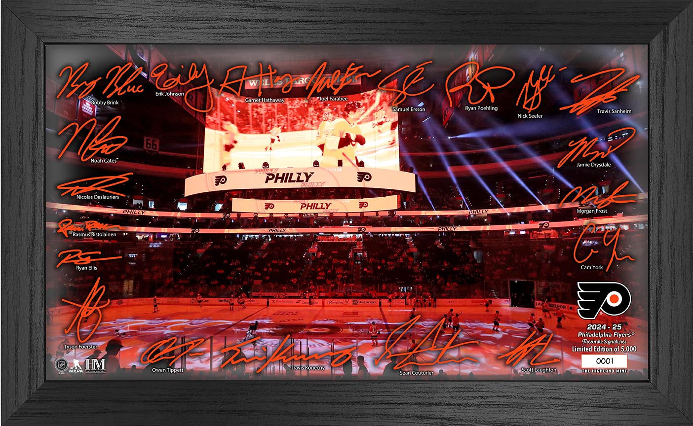 Philadelphia Flyers 2024-25 Signature Rink - Sports Collectibles, Sports Memorabilia, Sports Fan Shop, Sports Gifts