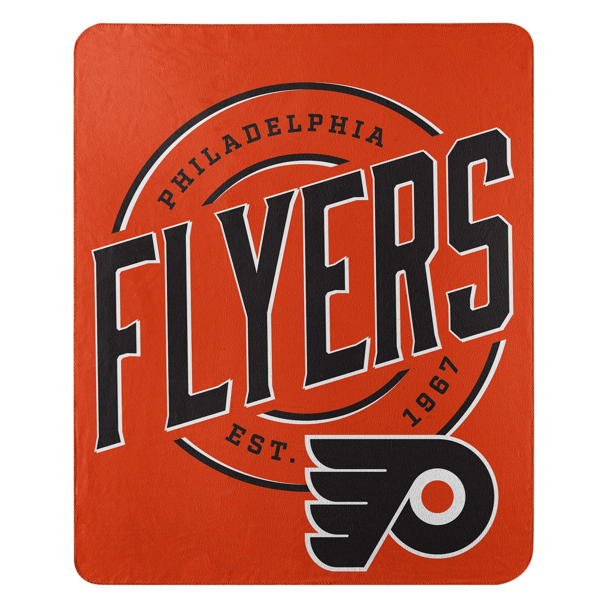 Philadelphia Flyers 50" x 60" Campaign Fleece Blanket - Sports Collectibles, Sports Memorabilia, Sports Fan Shop, Sports Gifts