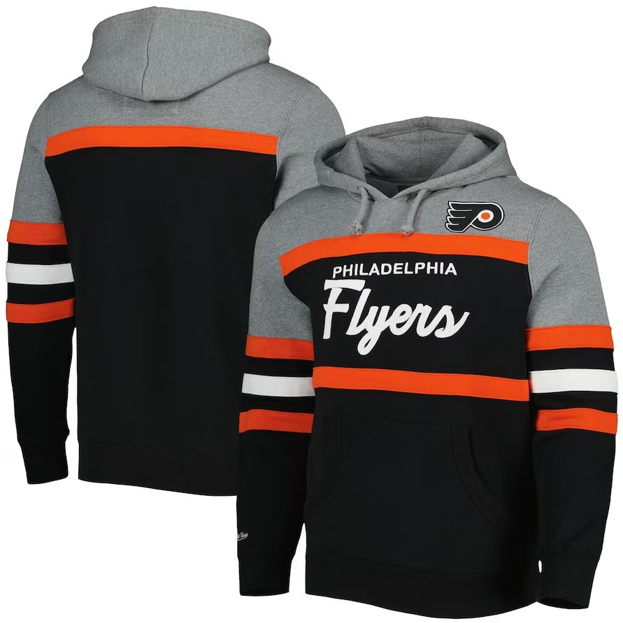 Philadelphia Flyers Mitchell & Ness Head Coach Hoodie - Sports Collectibles, Sports Memorabilia, Sports Fan Shop, Sports Gifts