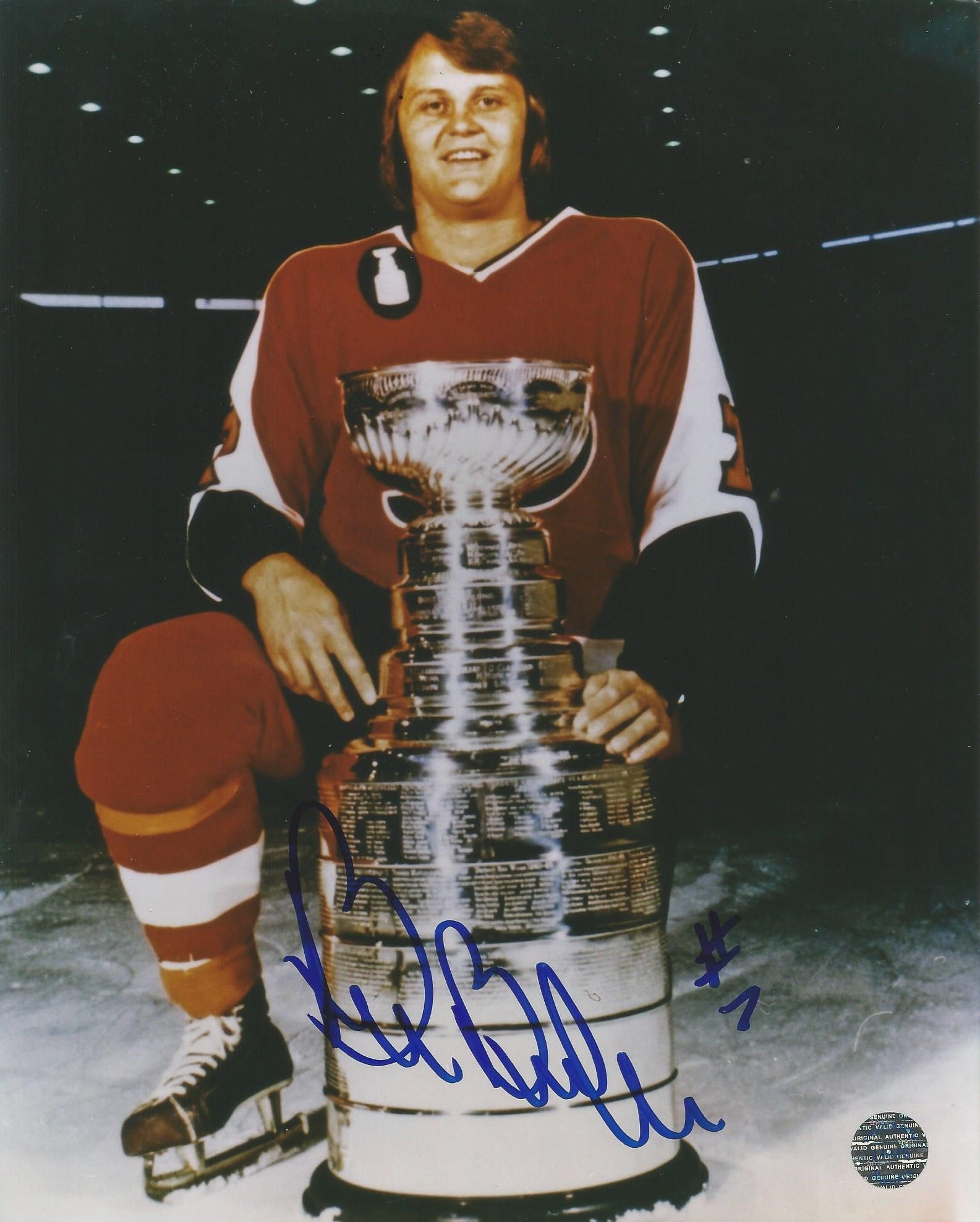 Bill Barber Stanley Cup Autographed Philadelphia Flyers 8" x 10" Hockey Photo - Sports Collectibles, Sports Memorabilia, Sports Fan Shop, Sports Gifts