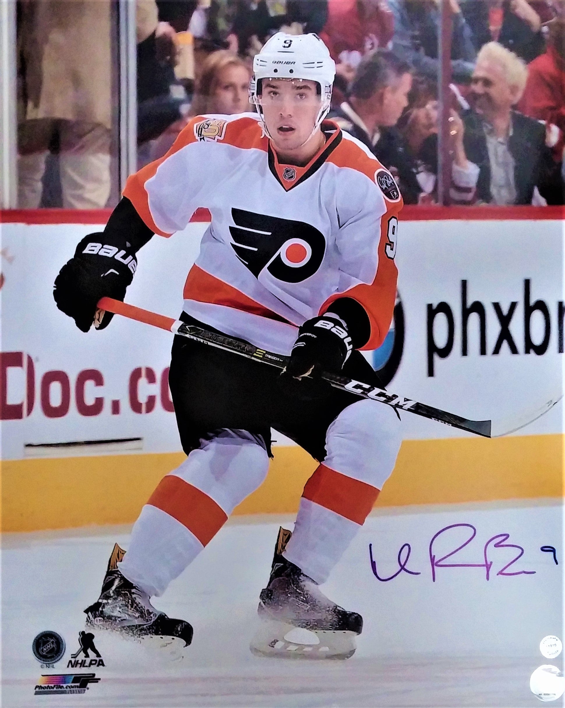 Ivan Provorov Skating Autographed Philadelphia Flyers 16" x 20" Hockey Photo - Sports Collectibles, Sports Memorabilia, Sports Fan Shop, Sports Gifts