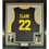 Framed Autographed/Signed Caitlin Clark 35x39 Iowa Black Basketball Jersey Panini COA
