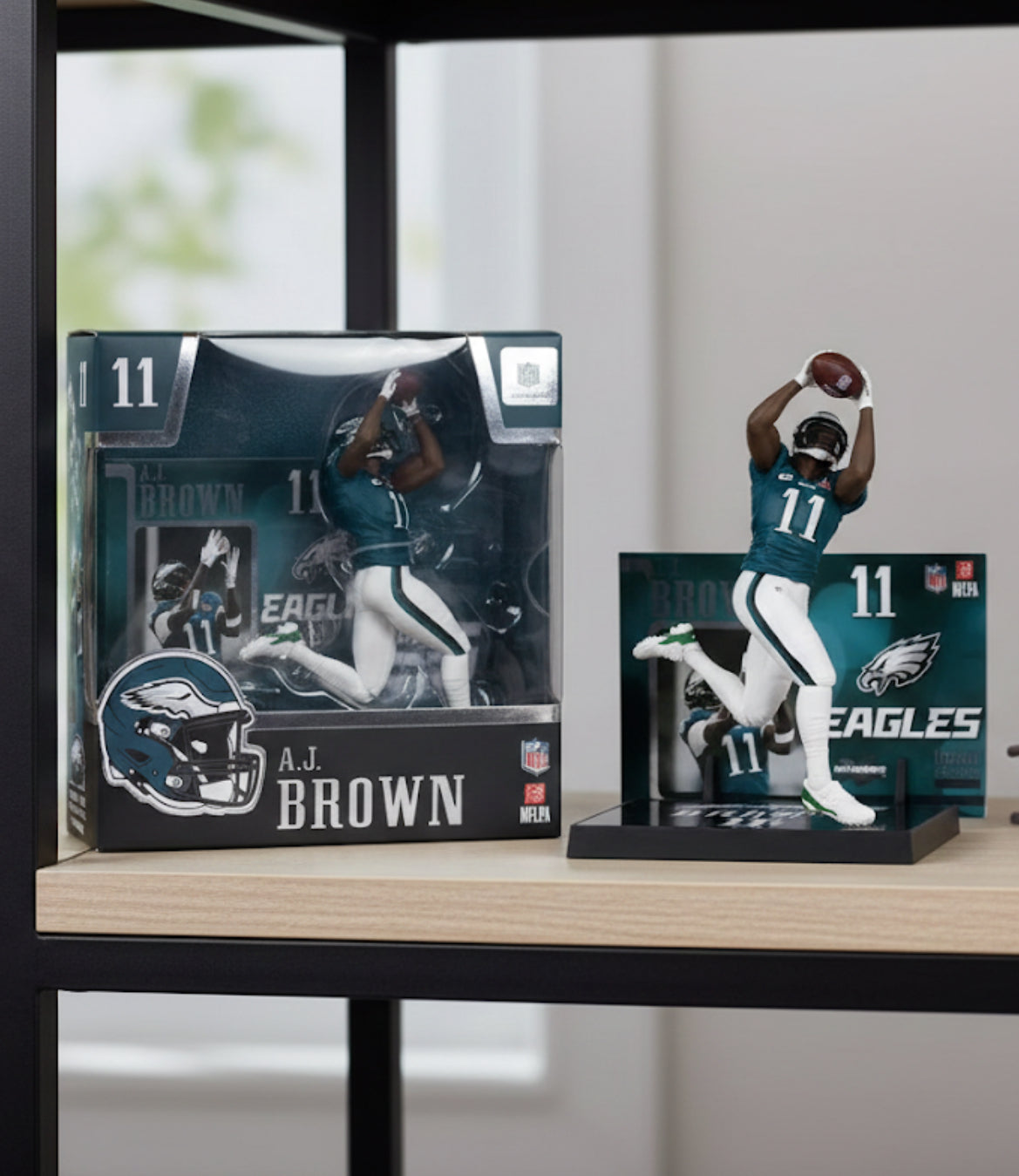 A.J. Brown (Eagles Super Bowl Edition) NFL 7" Figure McFarlane - Sports Gifts, Sports Memorabilia, Sports Collectibles, Fan Shop