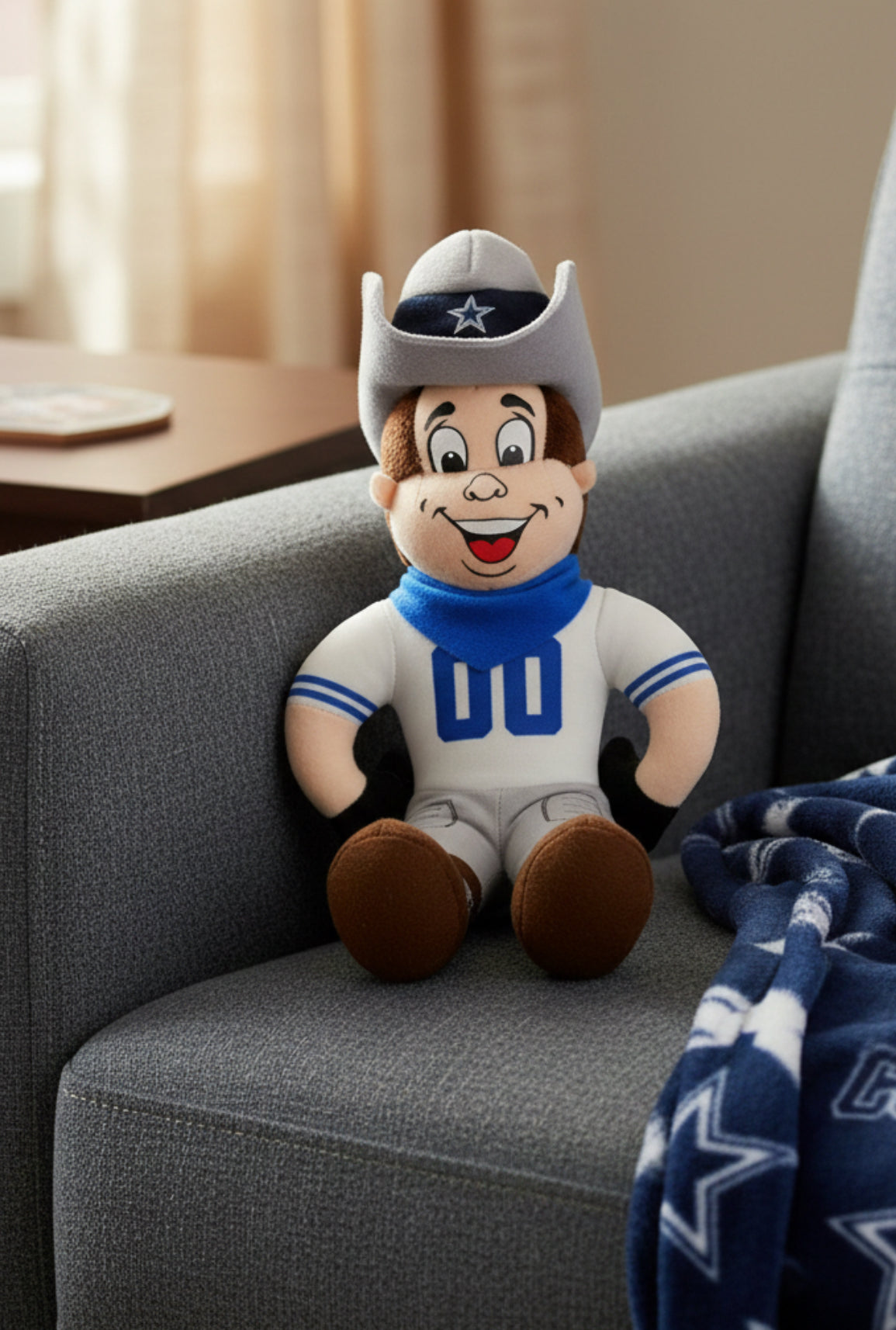 Dallas Cowboys 8" Plush Mascot - Sports Gifts, Sports Memorabilia, Sports Collectibles, Fan Shop