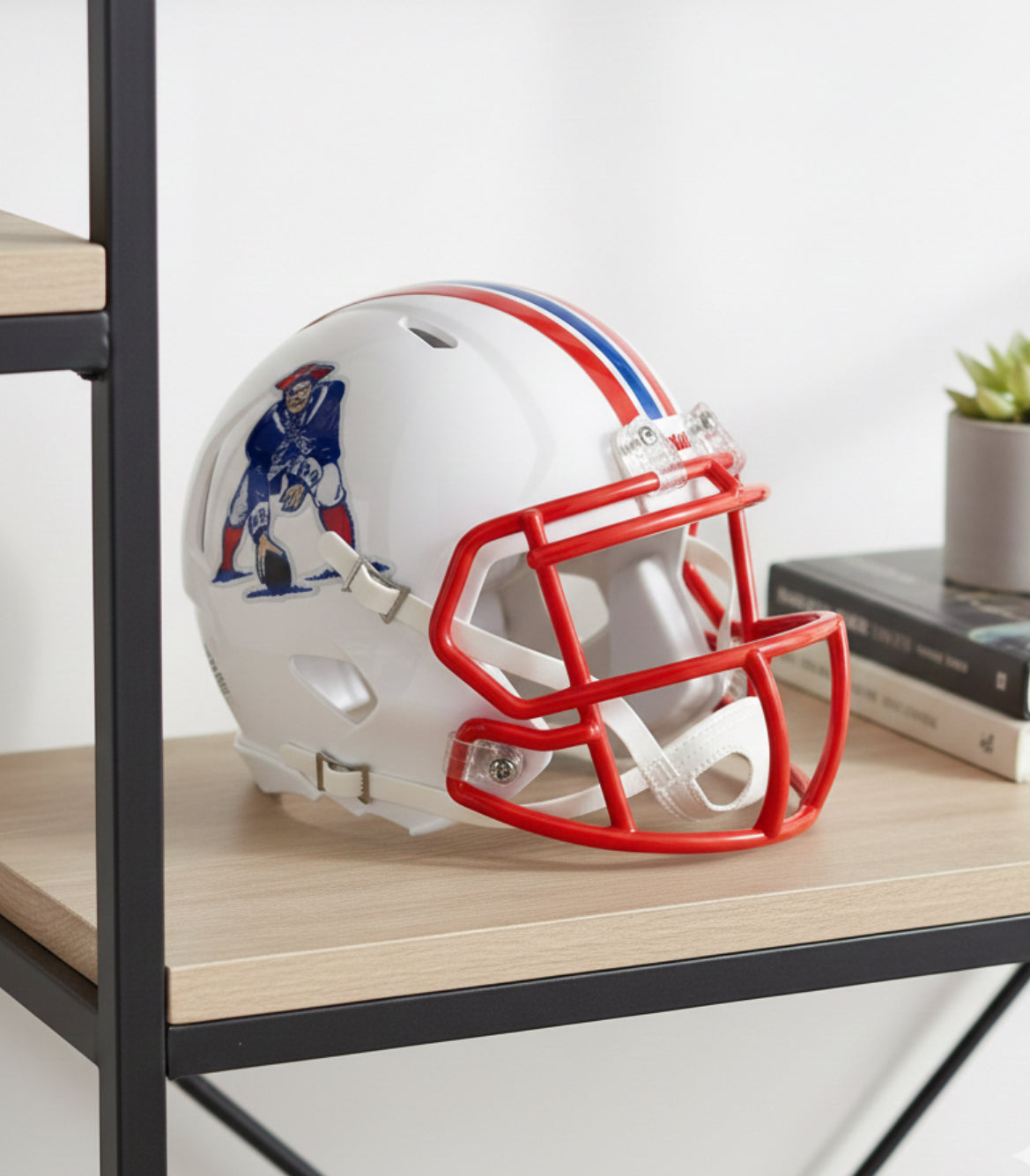 New England Patriots Riddell Replica Mini Speed Helmet (1990-1992 Throwback Edition) – Vintage NFL Collectible - Sports Gifts, Sports Memorabilia, Sports Collectibles, Fan Shop