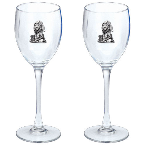 Wolf Goblet (Set of 2) - Sports Collectibles, Sports Memorabilia, Sports Fan Shop, Sports Gifts
