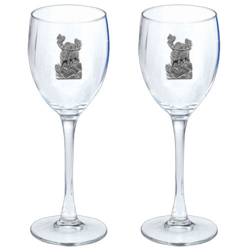 Moose Goblets (Set of 2) - Sports Collectibles, Sports Memorabilia, Sports Fan Shop, Sports Gifts