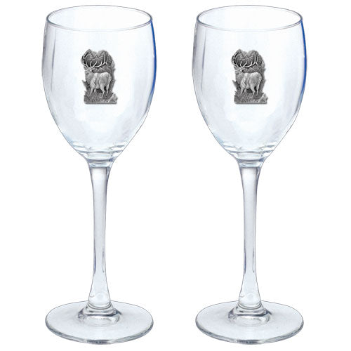Elk Goblets (Set of 2) - Sports Collectibles, Sports Memorabilia, Sports Fan Shop, Sports Gifts