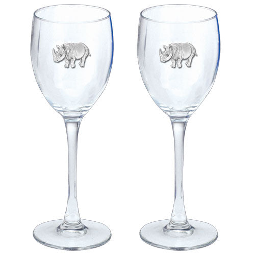 Rhino Goblets (Set of 2) - Sports Collectibles, Sports Memorabilia, Sports Fan Shop, Sports Gifts