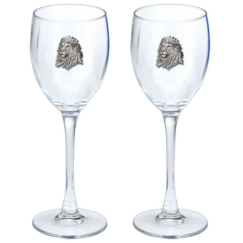 Lion Goblets (Set of 2) - Sports Collectibles, Sports Memorabilia, Sports Fan Shop, Sports Gifts