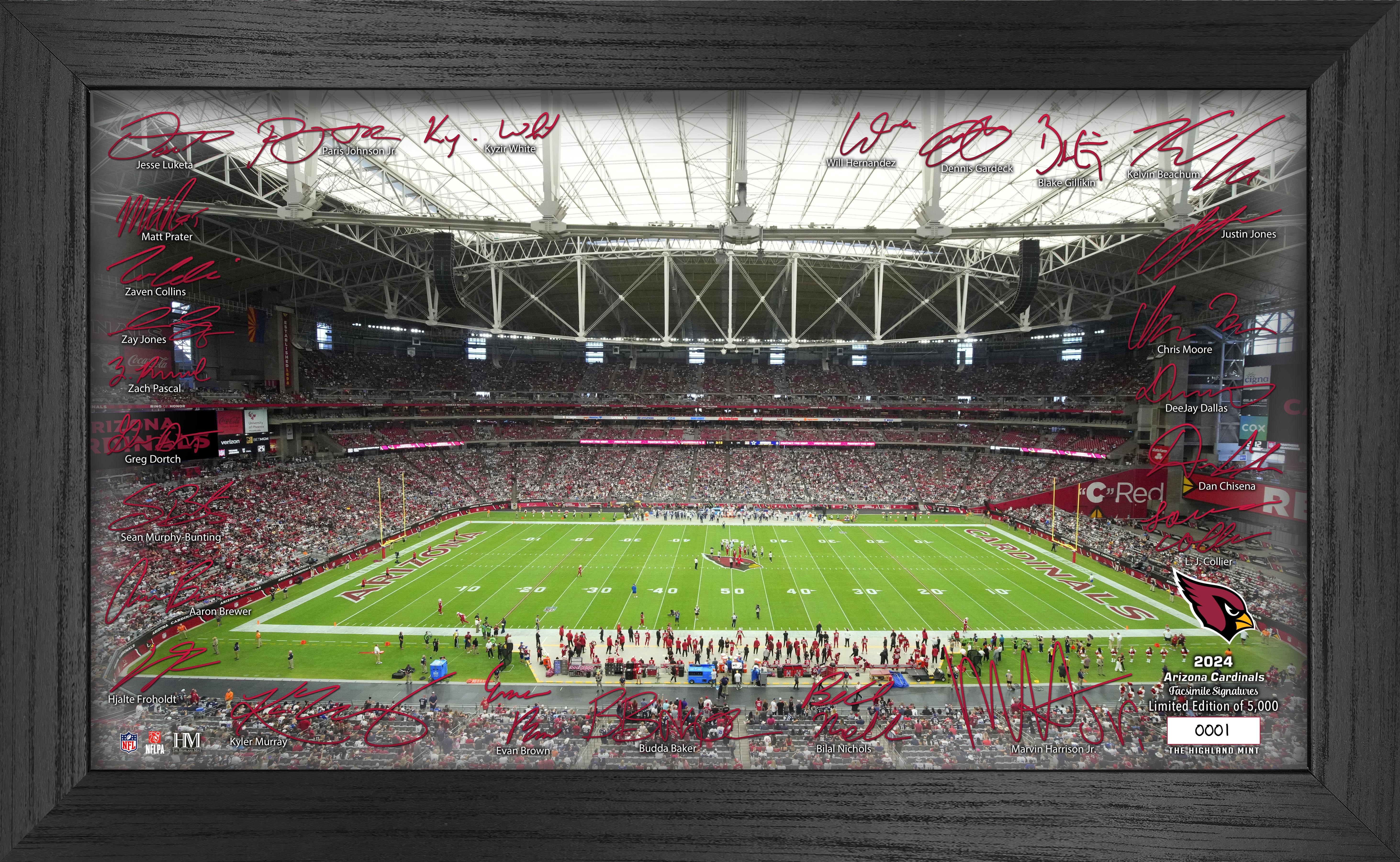 Arizona Cardinals 2024 NFL Signature Gridiron - Sports Collectibles, Sports Memorabilia, Sports Fan Shop, Sports Gifts