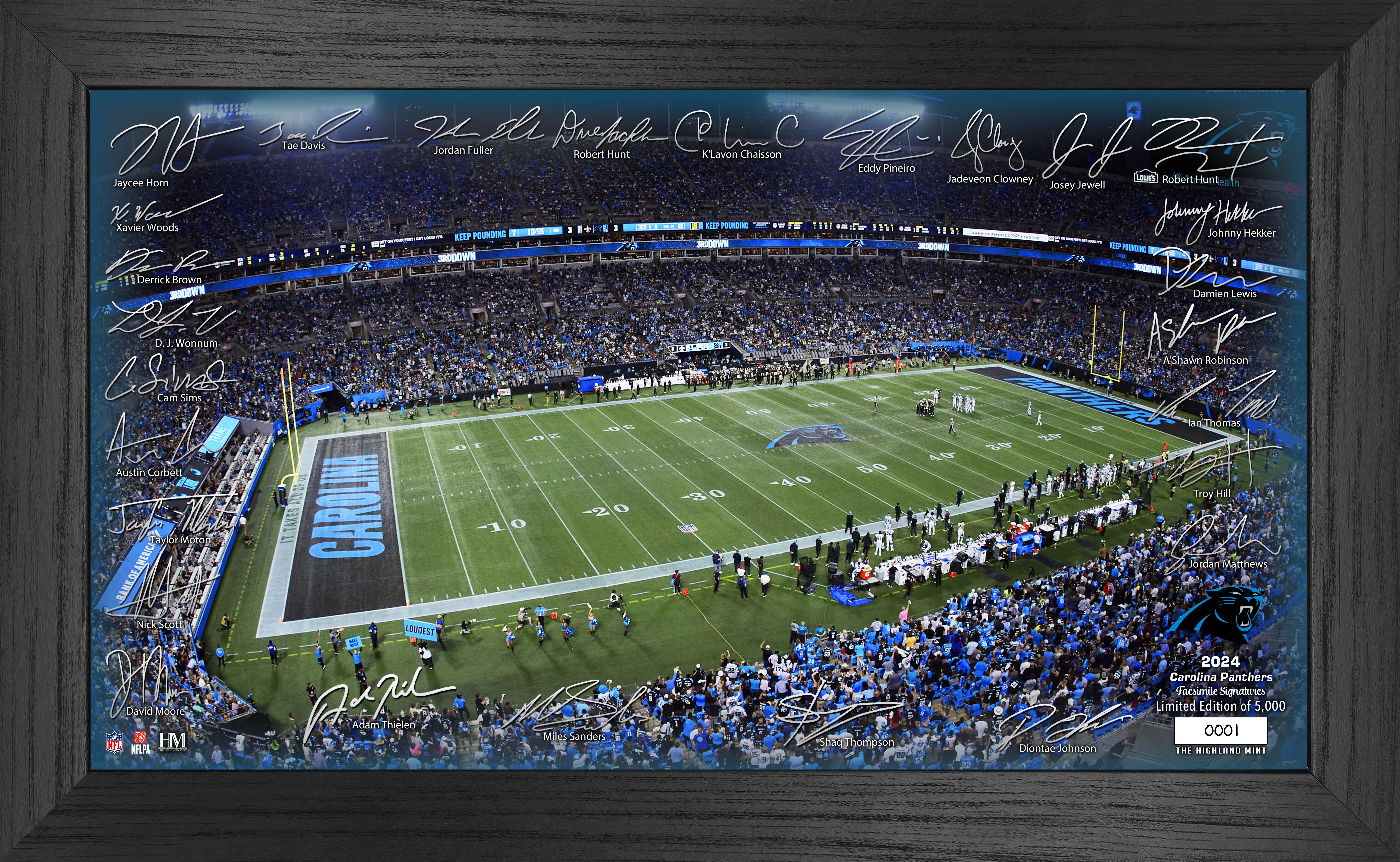 Carolina Panthers 2024 NFL Signature Gridiron - Sports Collectibles, Sports Memorabilia, Sports Fan Shop, Sports Gifts