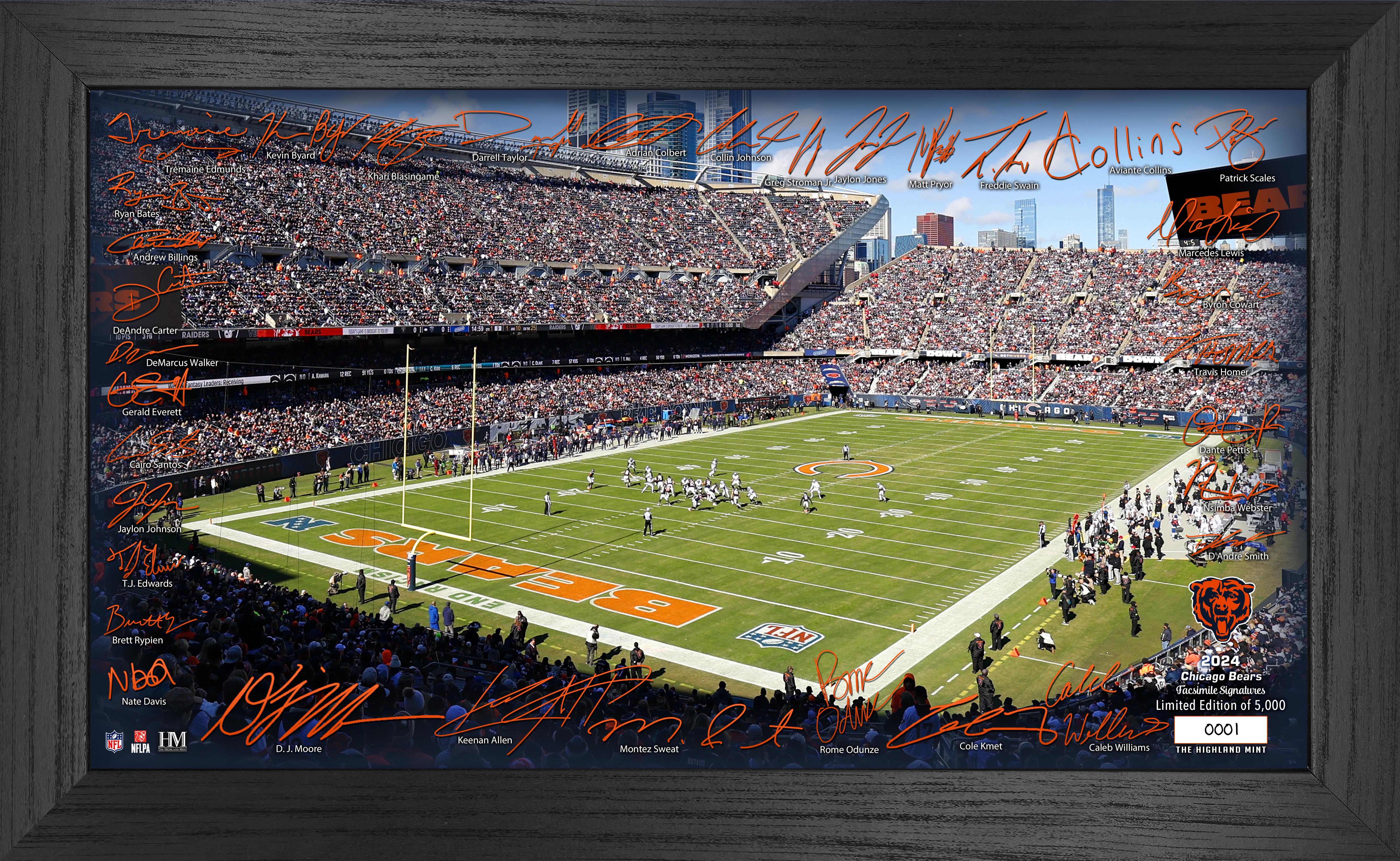 Chicago Bears 2024 NFL Signature Gridiron - Sports Collectibles, Sports Memorabilia, Sports Fan Shop, Sports Gifts