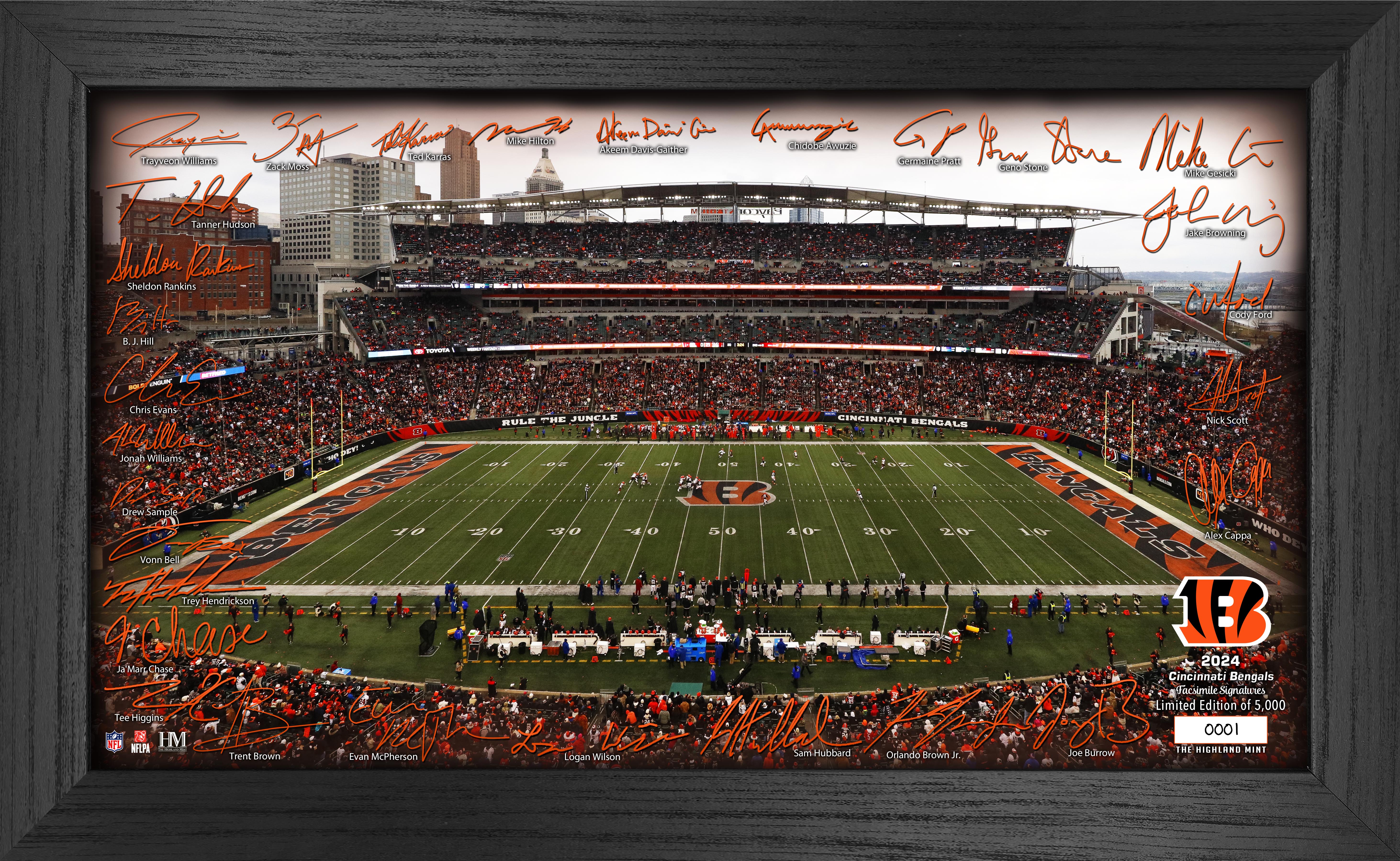 Cincinnati Bengals 2024 NFL Signature Gridiron - Sports Collectibles, Sports Memorabilia, Sports Fan Shop, Sports Gifts