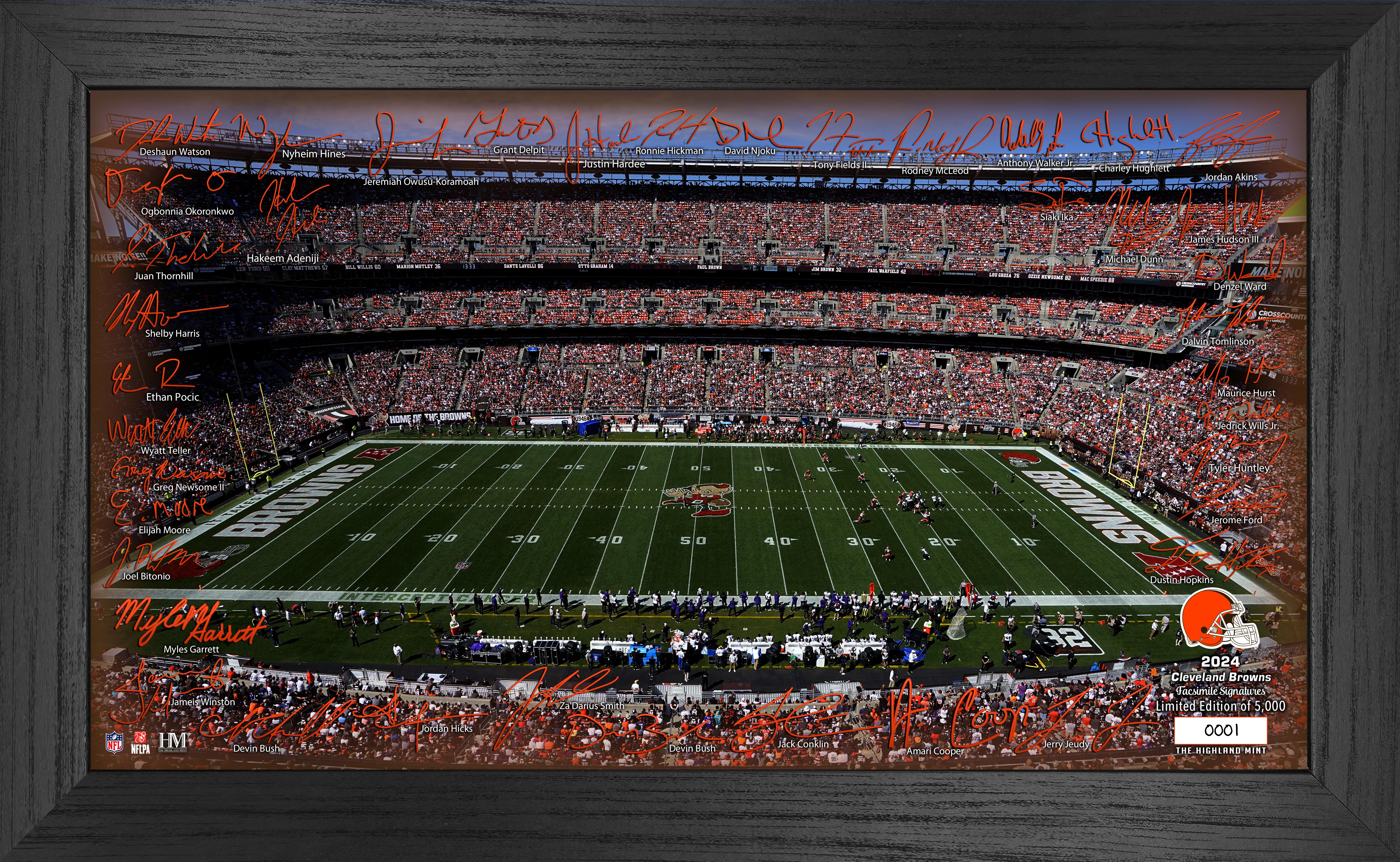 Cleveland Browns 2024 NFL Signature Gridiron - Sports Collectibles, Sports Memorabilia, Sports Fan Shop, Sports Gifts