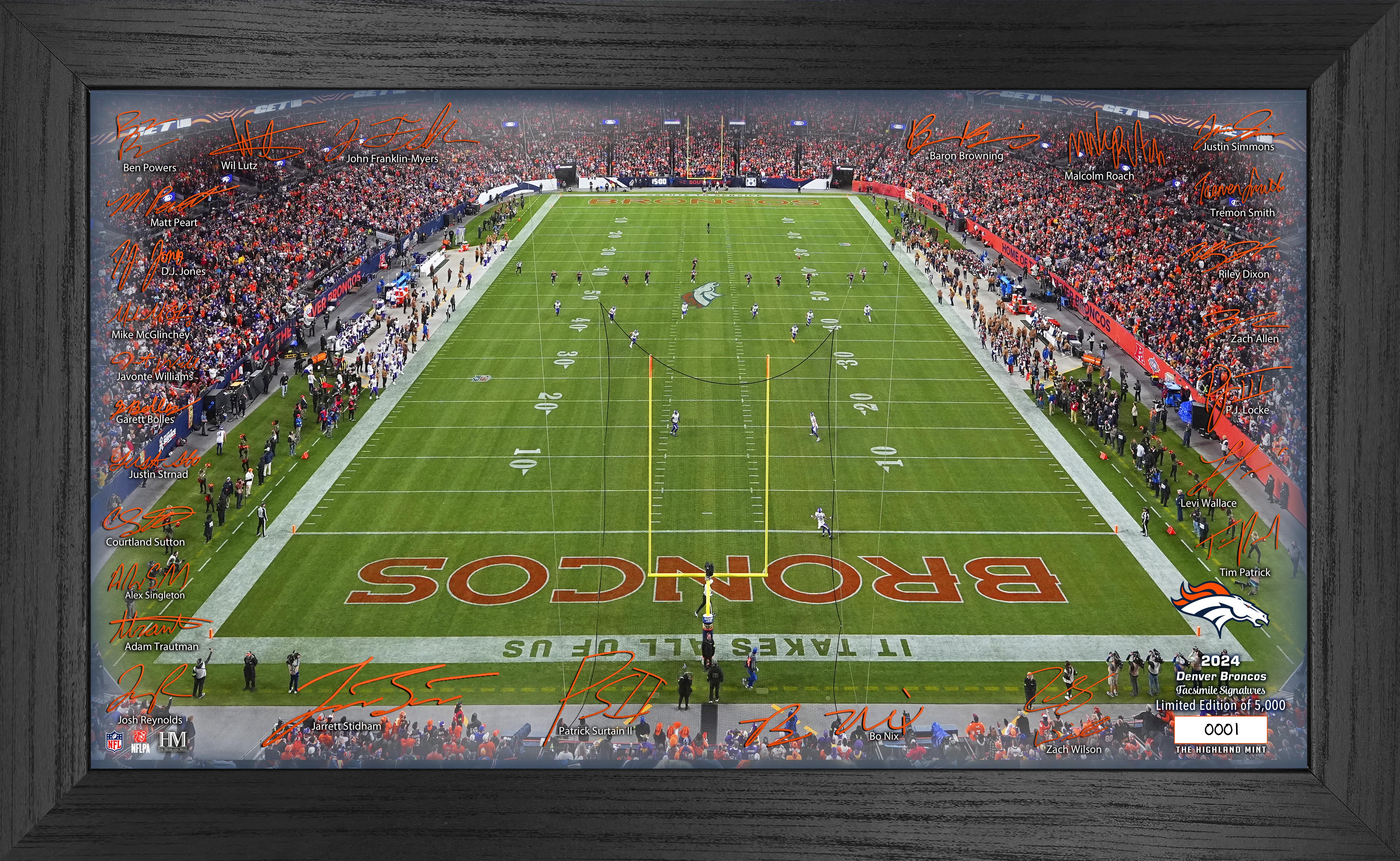 Denver Broncos 2024 NFL Signature Gridiron - Sports Collectibles, Sports Memorabilia, Sports Fan Shop, Sports Gifts