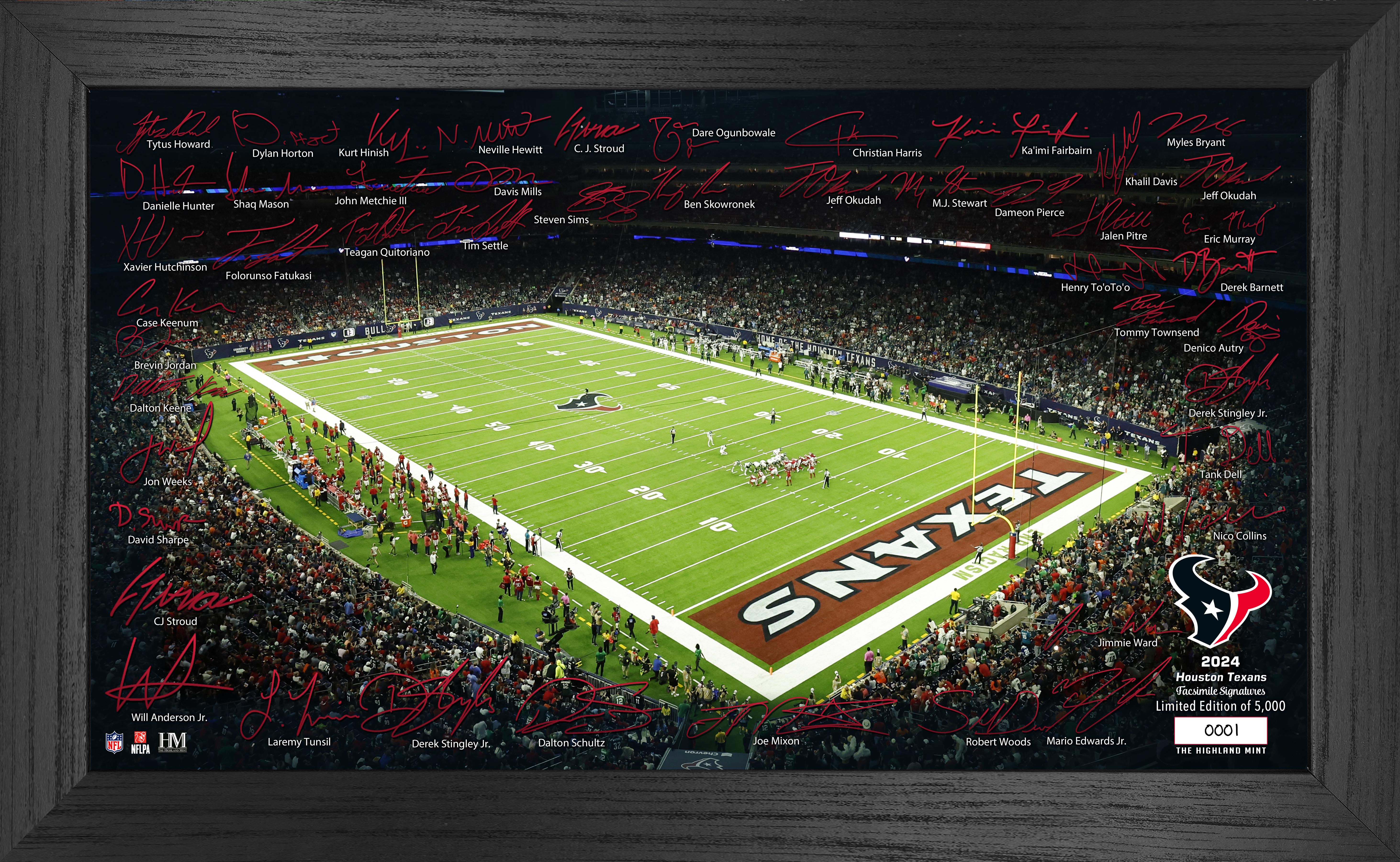 Houston Texans 2024 NFL Signature Gridiron - Sports Collectibles, Sports Memorabilia, Sports Fan Shop, Sports Gifts