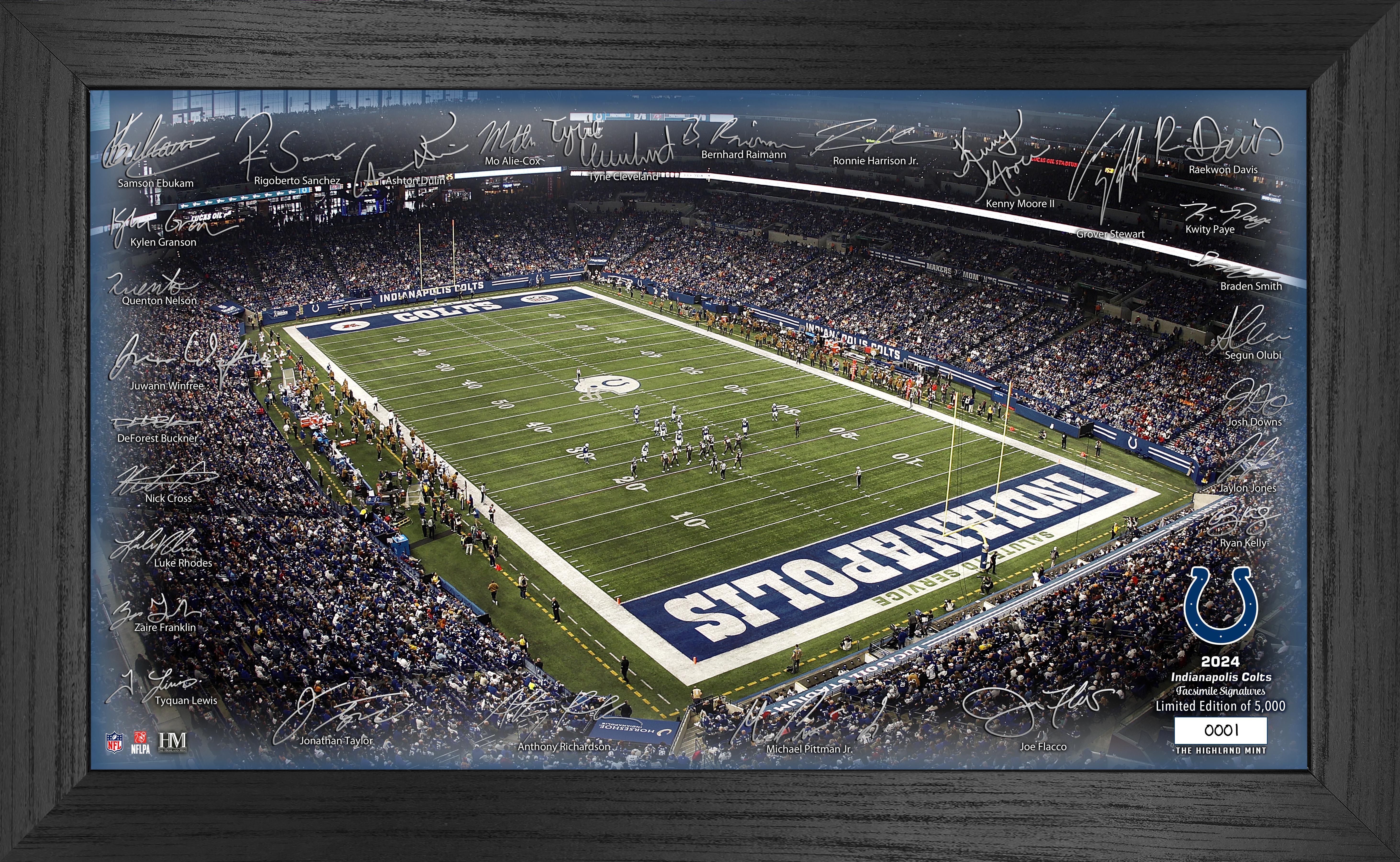 Indianapolis Colts 2024 NFL Signature Gridiron - Sports Collectibles, Sports Memorabilia, Sports Fan Shop, Sports Gifts
