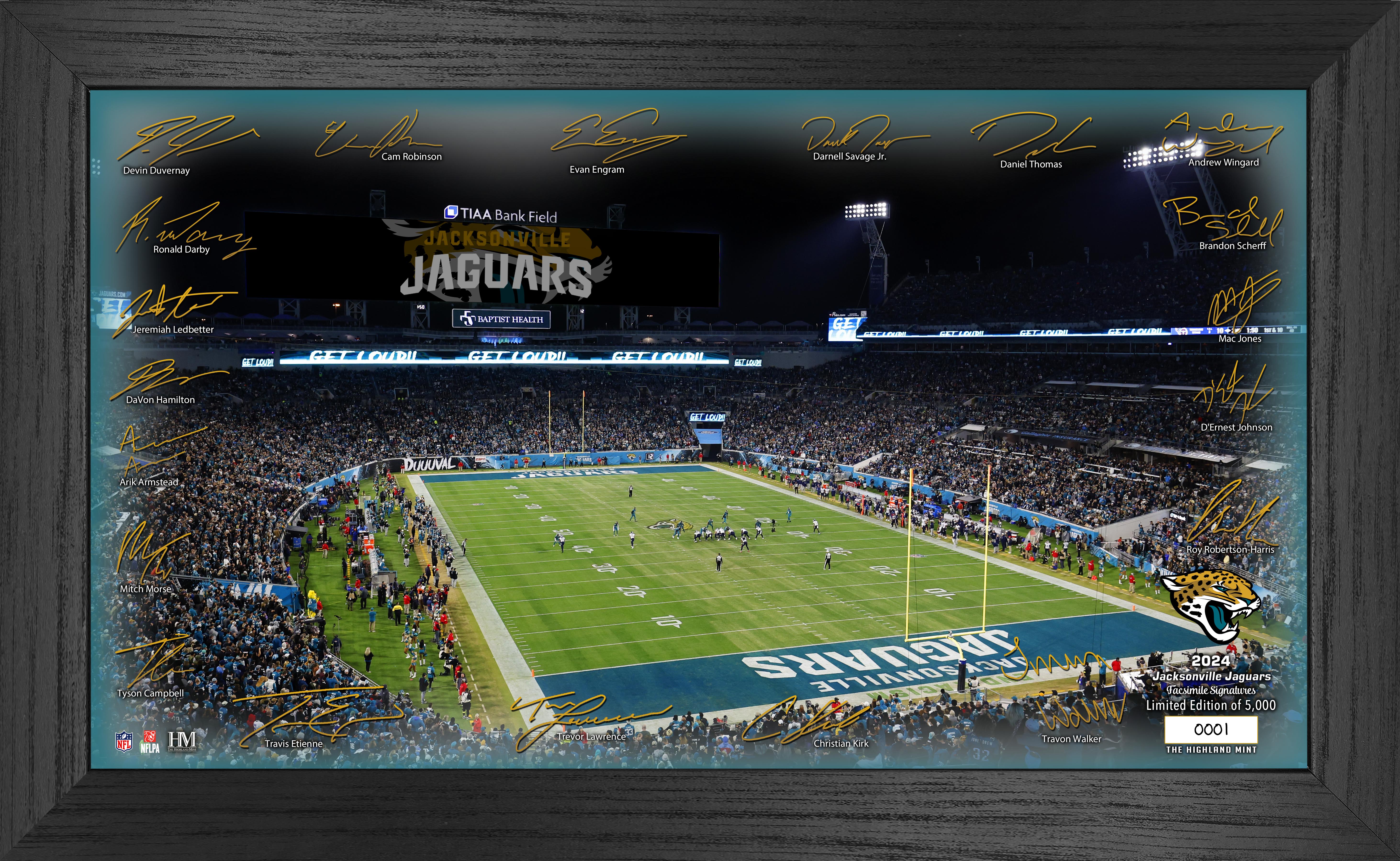 Jacksonville Jaguars 2024 NFL Signature Gridiron - Sports Collectibles, Sports Memorabilia, Sports Fan Shop, Sports Gifts