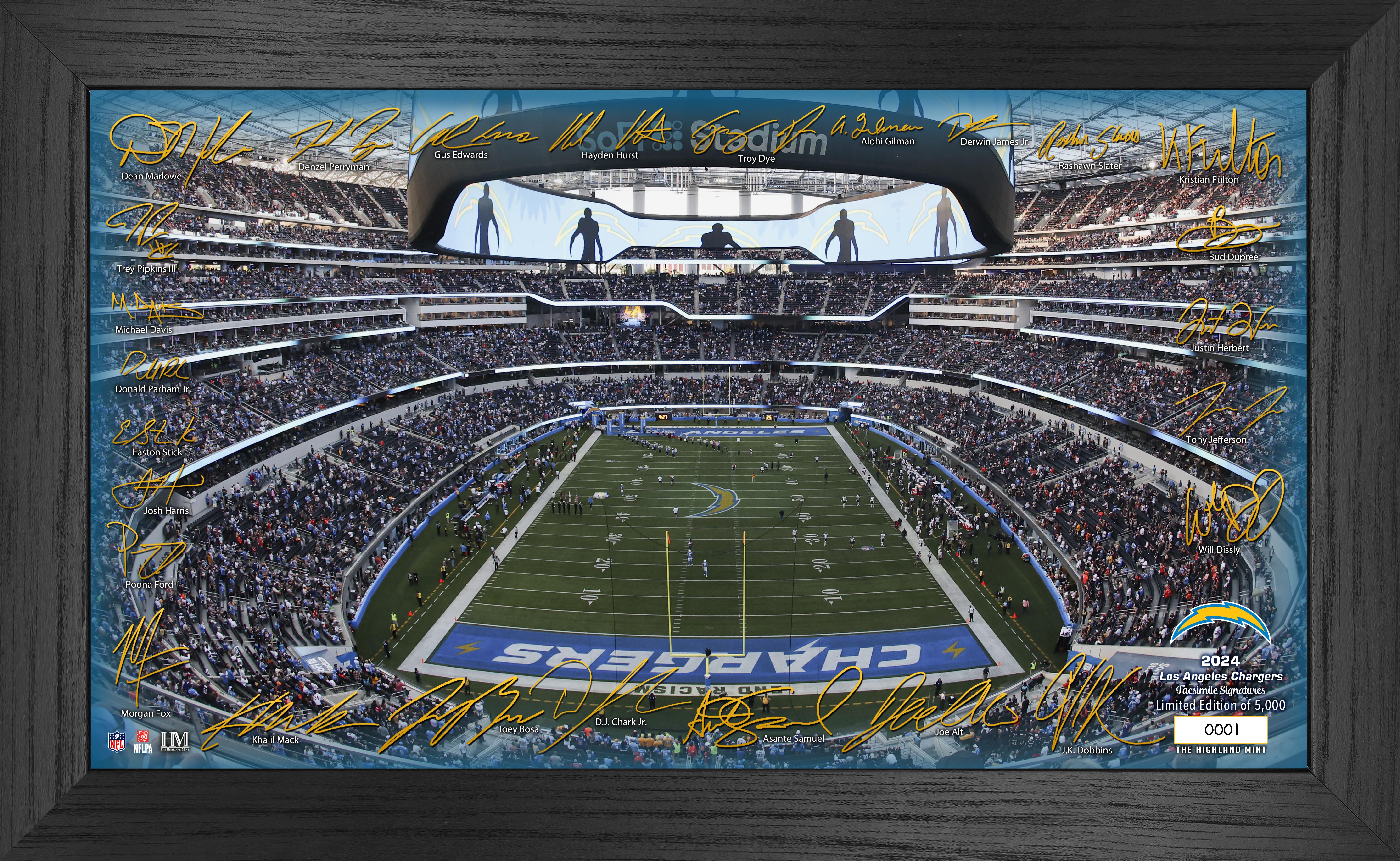 Los Angeles Chargers 2024 NFL Signature Gridiron - Sports Collectibles, Sports Memorabilia, Sports Fan Shop, Sports Gifts