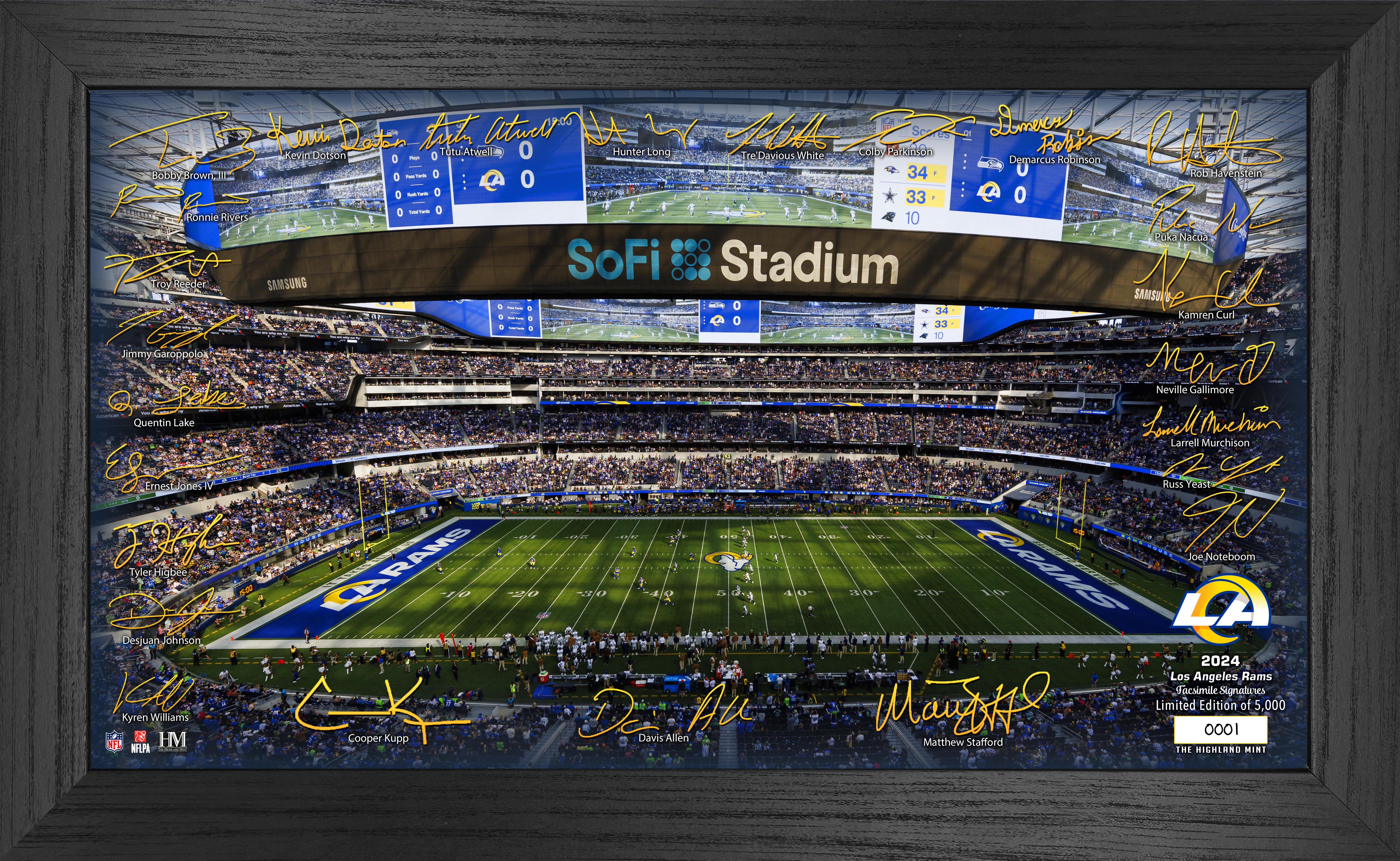 Los Angeles Rams 2024 NFL Signature Gridiron - Sports Collectibles, Sports Memorabilia, Sports Fan Shop, Sports Gifts