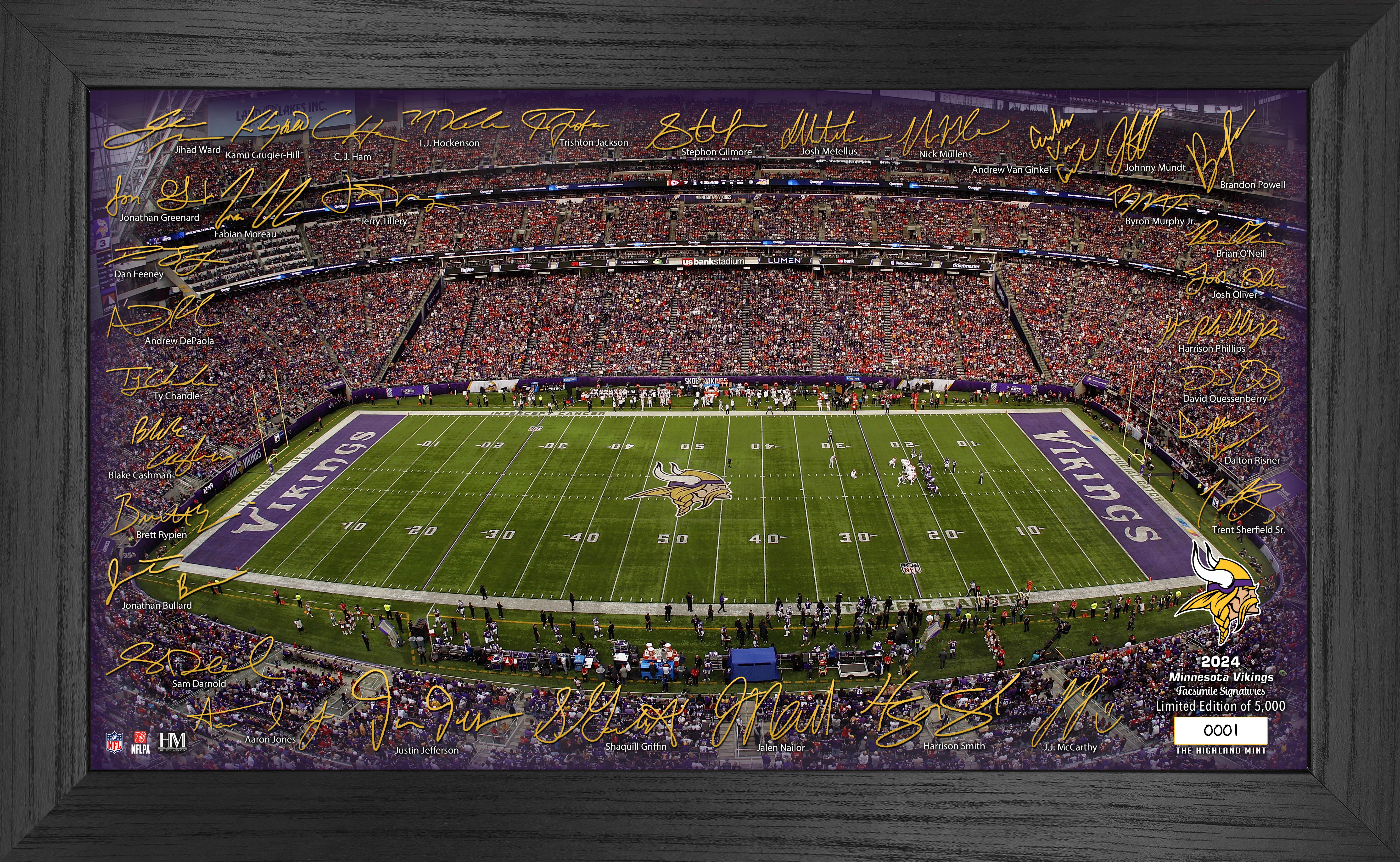 Minnesota Vikings 2024 NFL Signature Gridiron - Sports Collectibles, Sports Memorabilia, Sports Fan Shop, Sports Gifts