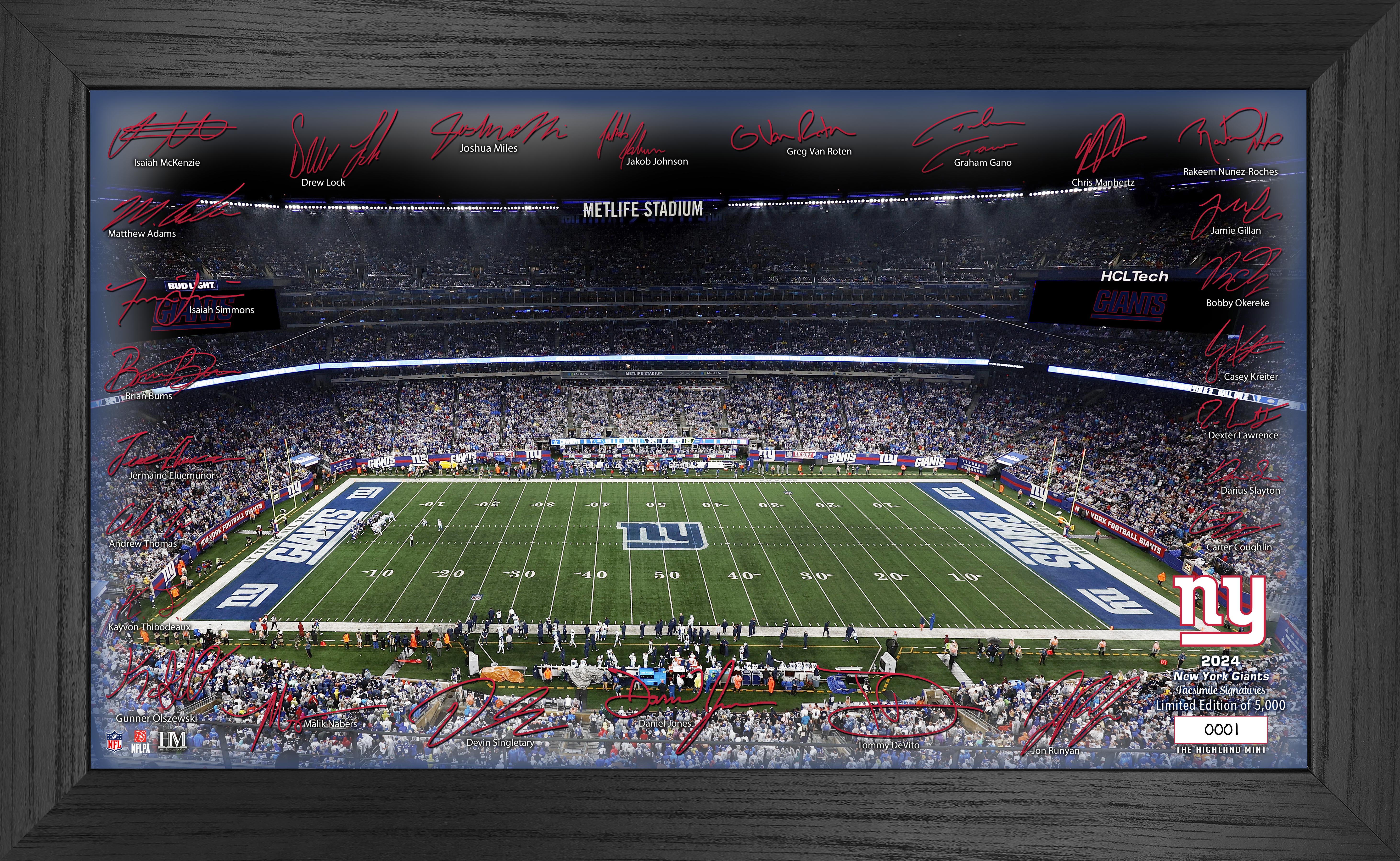 New York Giants 2024 NFL Signature Gridiron - Sports Collectibles, Sports Memorabilia, Sports Fan Shop, Sports Gifts