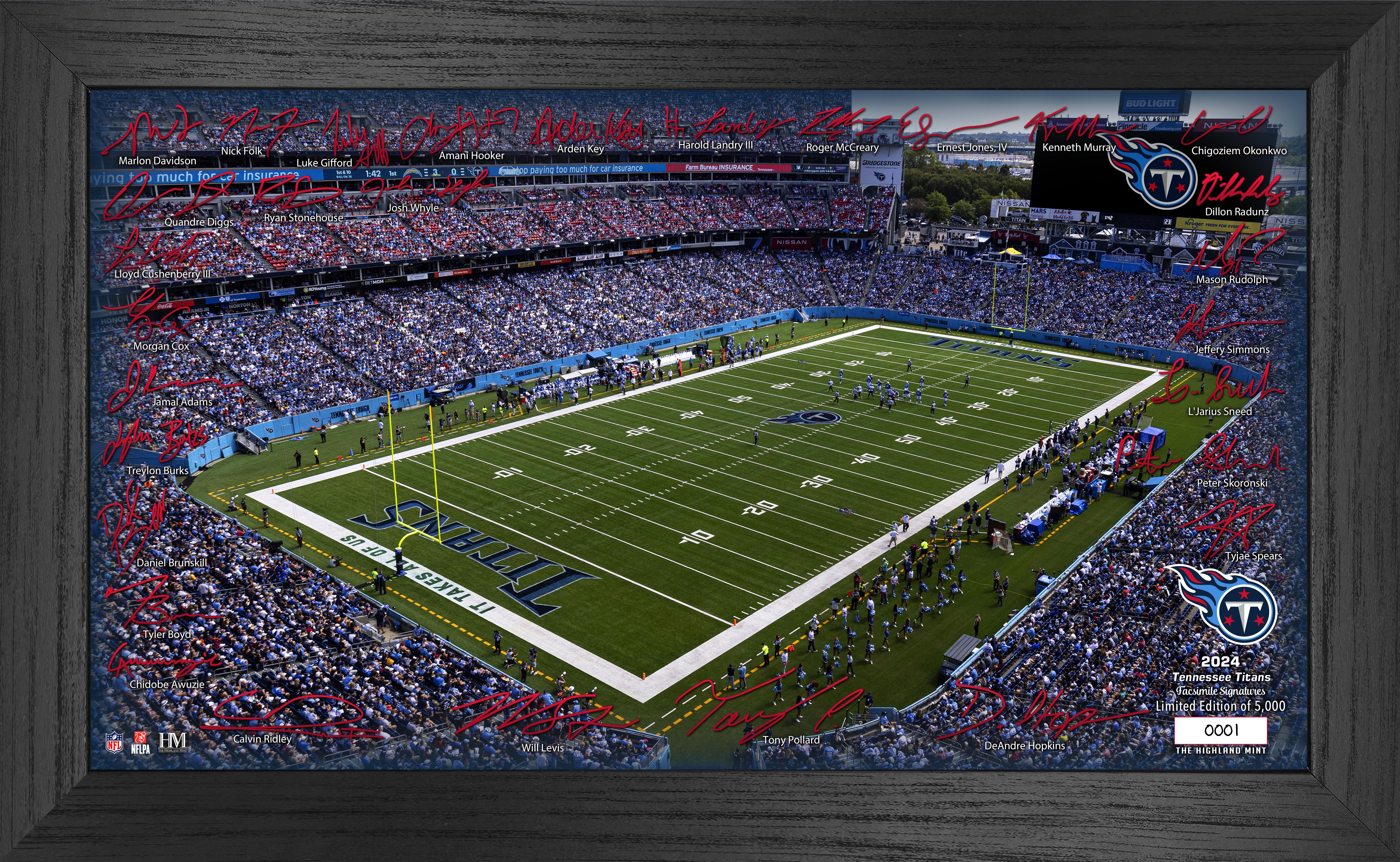 Tennessee Titans 2024 NFL Signature Gridiron - Sports Collectibles, Sports Memorabilia, Sports Fan Shop, Sports Gifts